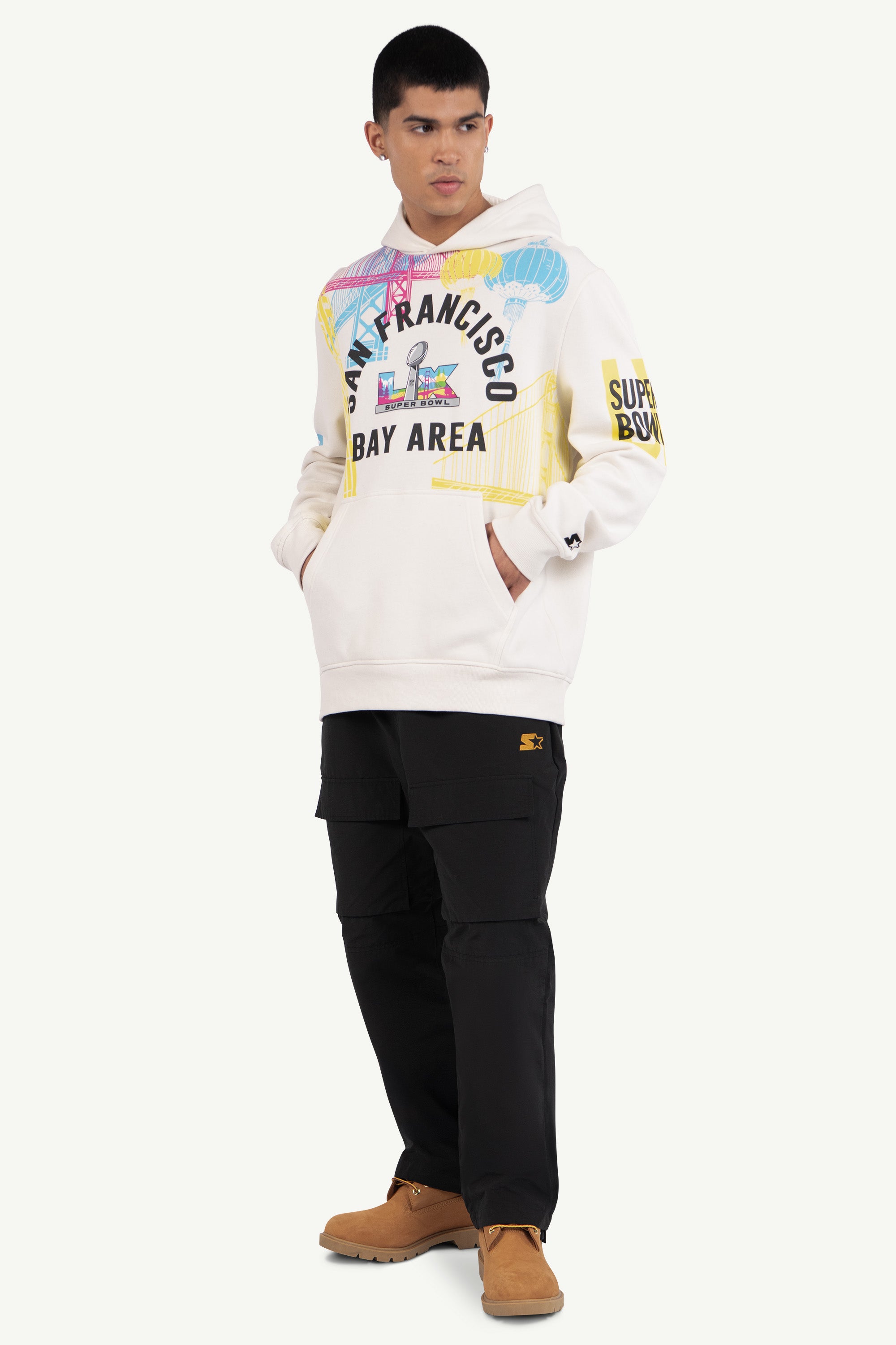 MENS SUPER BOWL LX HOODIE View 3 | NFL SUPER BOWL LX