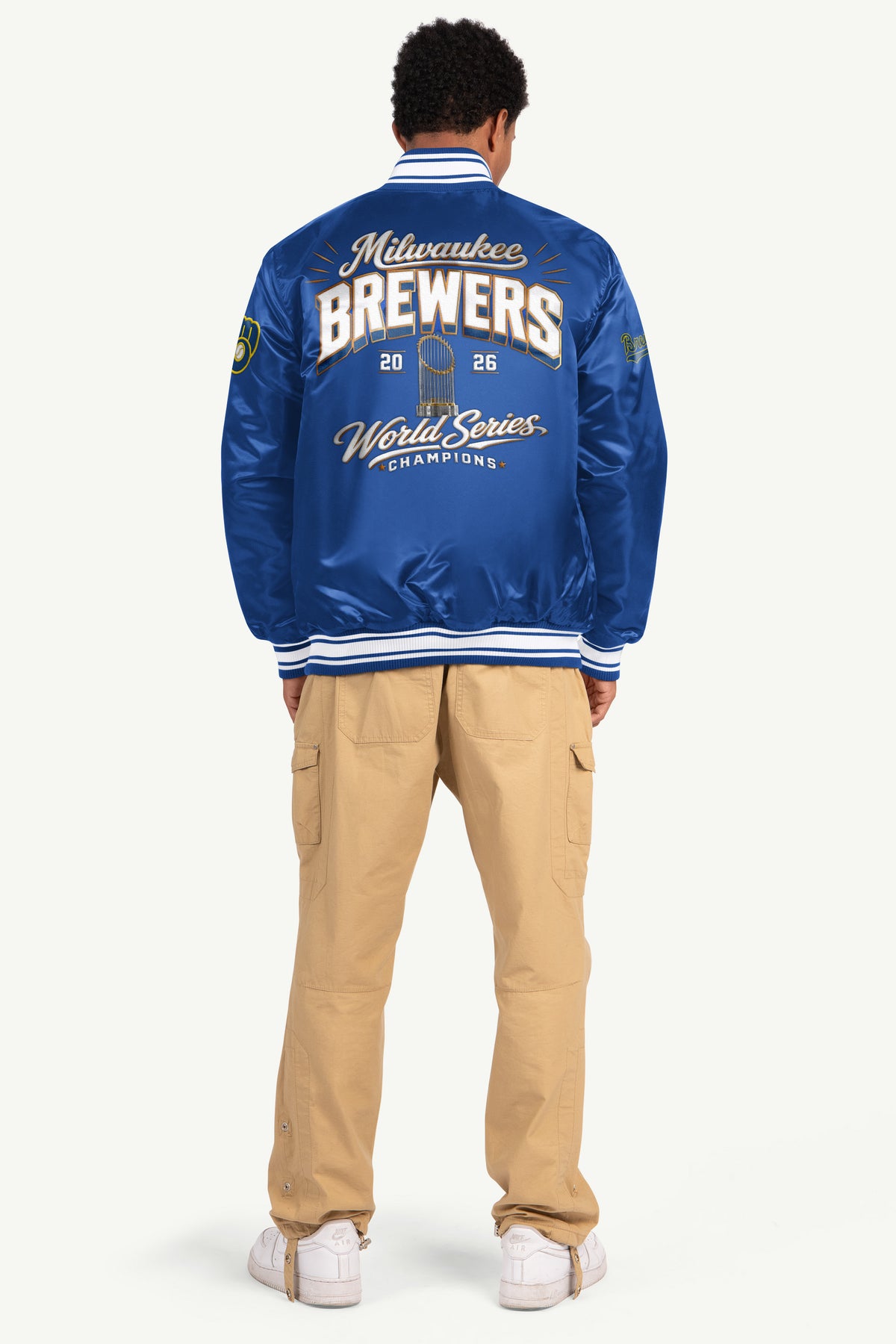 MENS MILWAUKEE BREWERS EMBROIDERED WS 2026 CHAMPIONS JACKET View 5