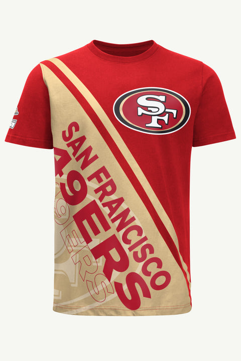 49ers dress shirt SAN FRANCISCO 49ERS THROWBACK PERFORMANCE ALOHA SHIRT RED / S