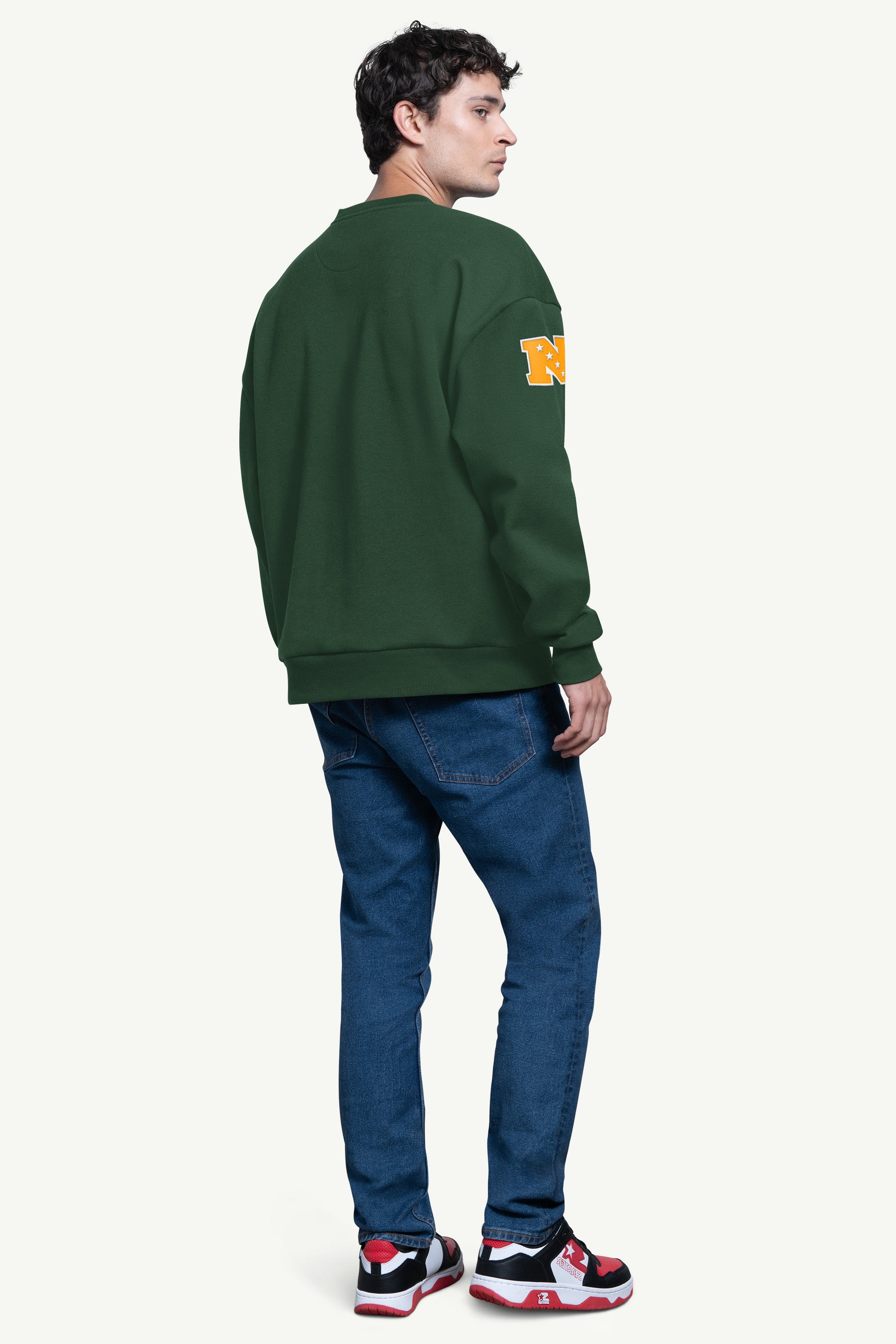 MENS GREEN BAY PACKERS PIQUE PULLOVER View 3 | Green Bay Packers