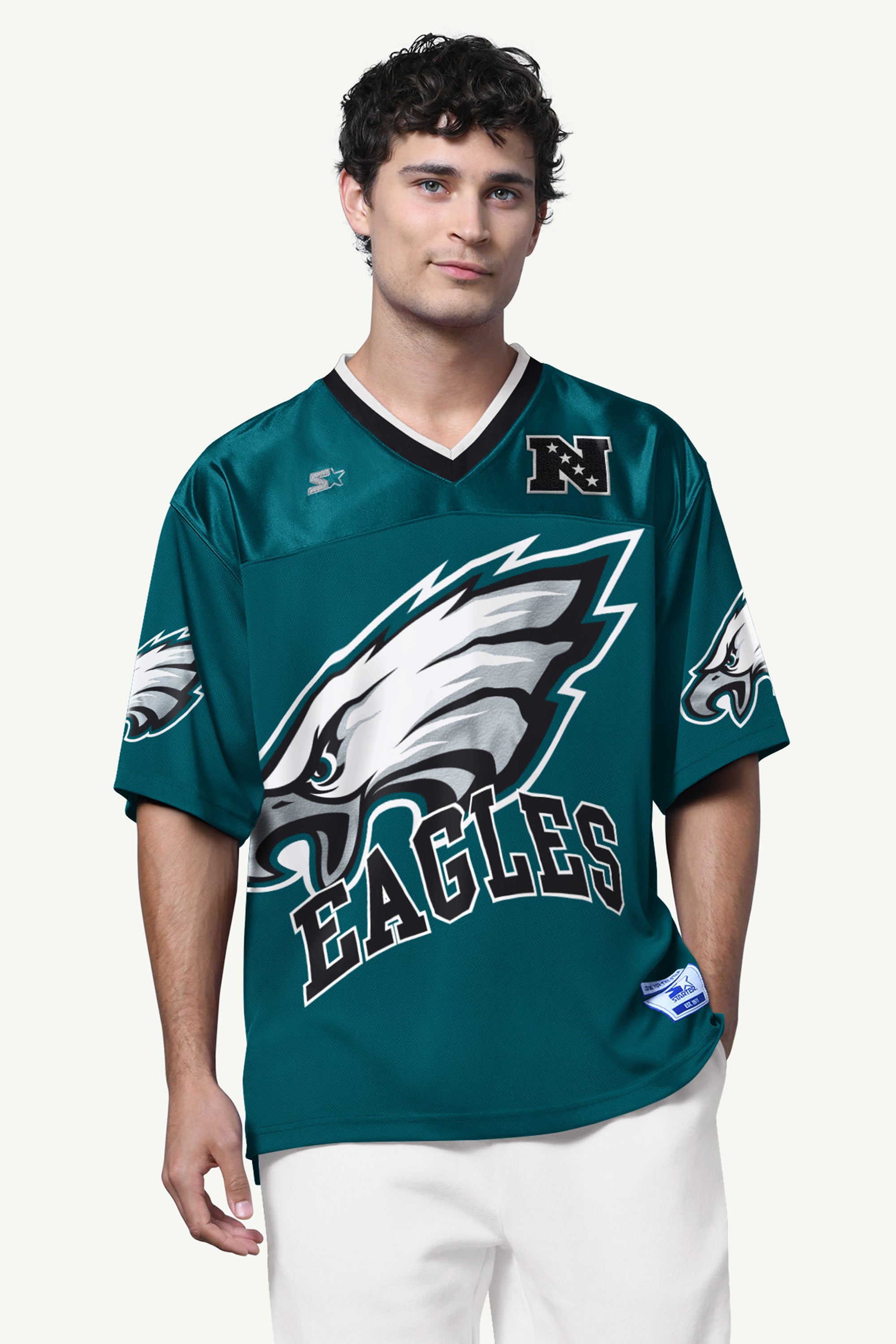 MENS PHILADELPHIA EAGLES FORWARD PASS JERSEY View 1