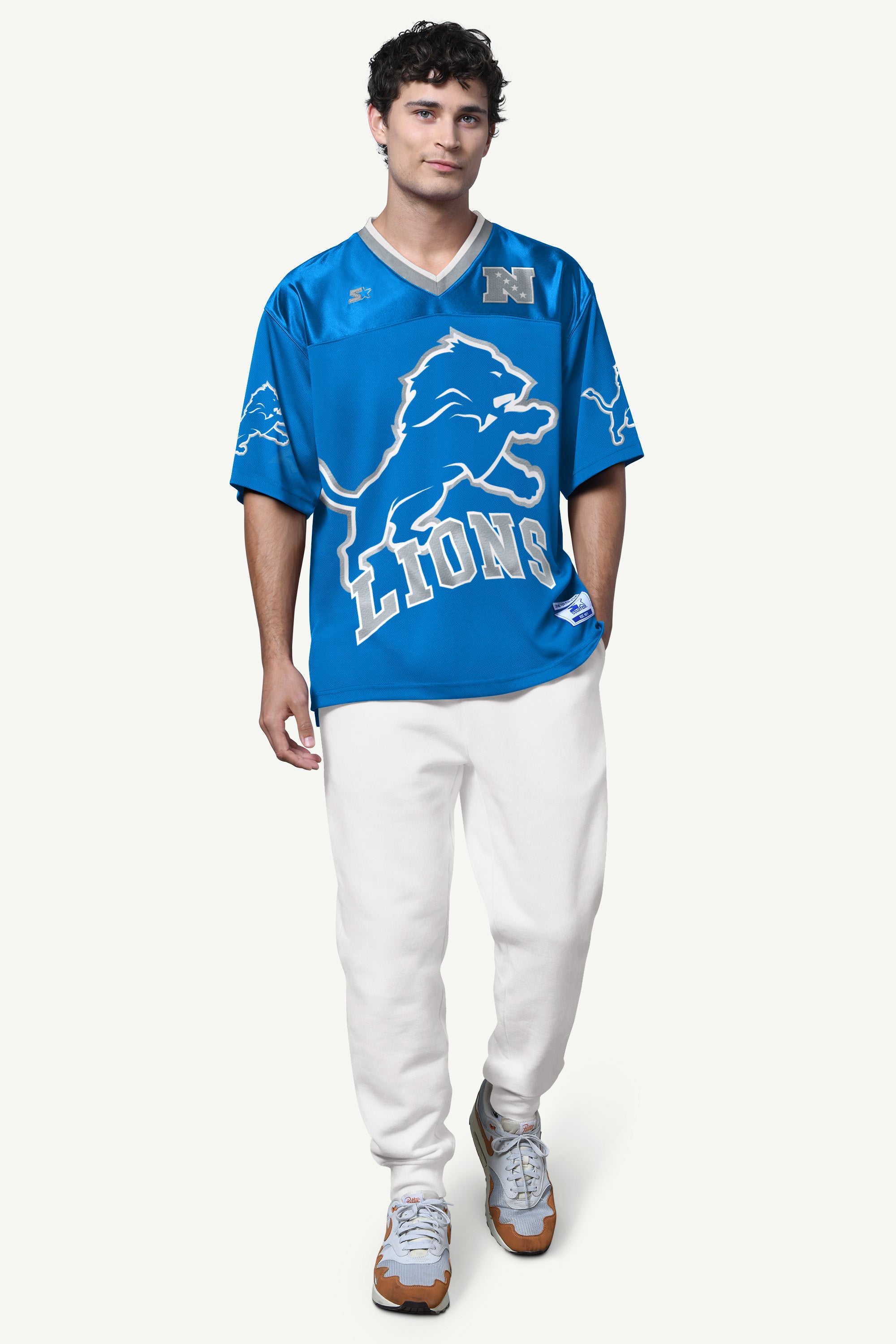 MENS DETROIT LIONS FORWARD PASS JERSEY View 2 | Detroit Lions