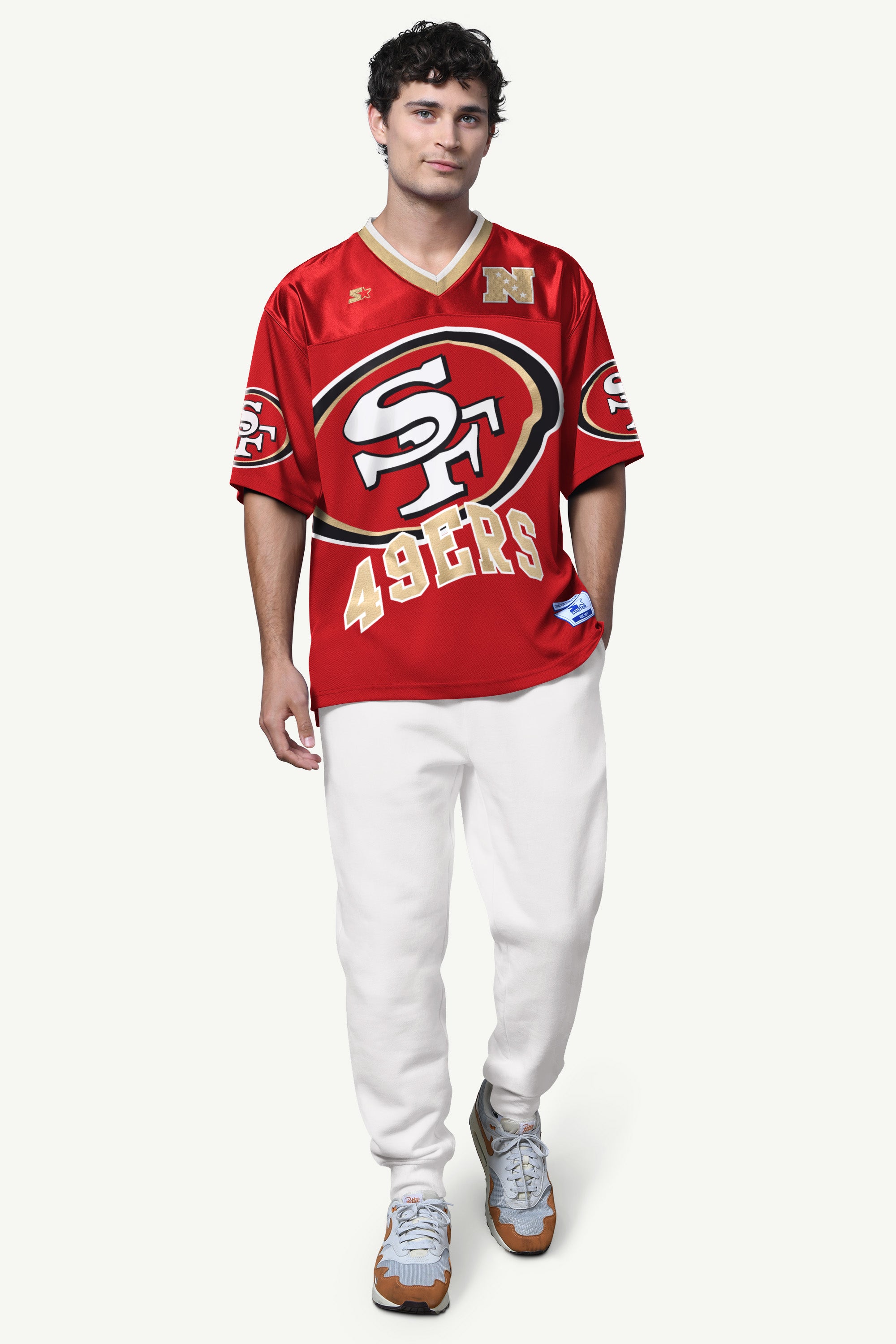 MENS SAN FRANCISCO 49ERS FORWARD PASS JERSEY View 2