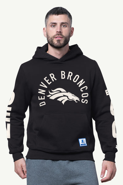 Mens Enver Broncos Handoff Fleece Hoodie | NFL | Starter