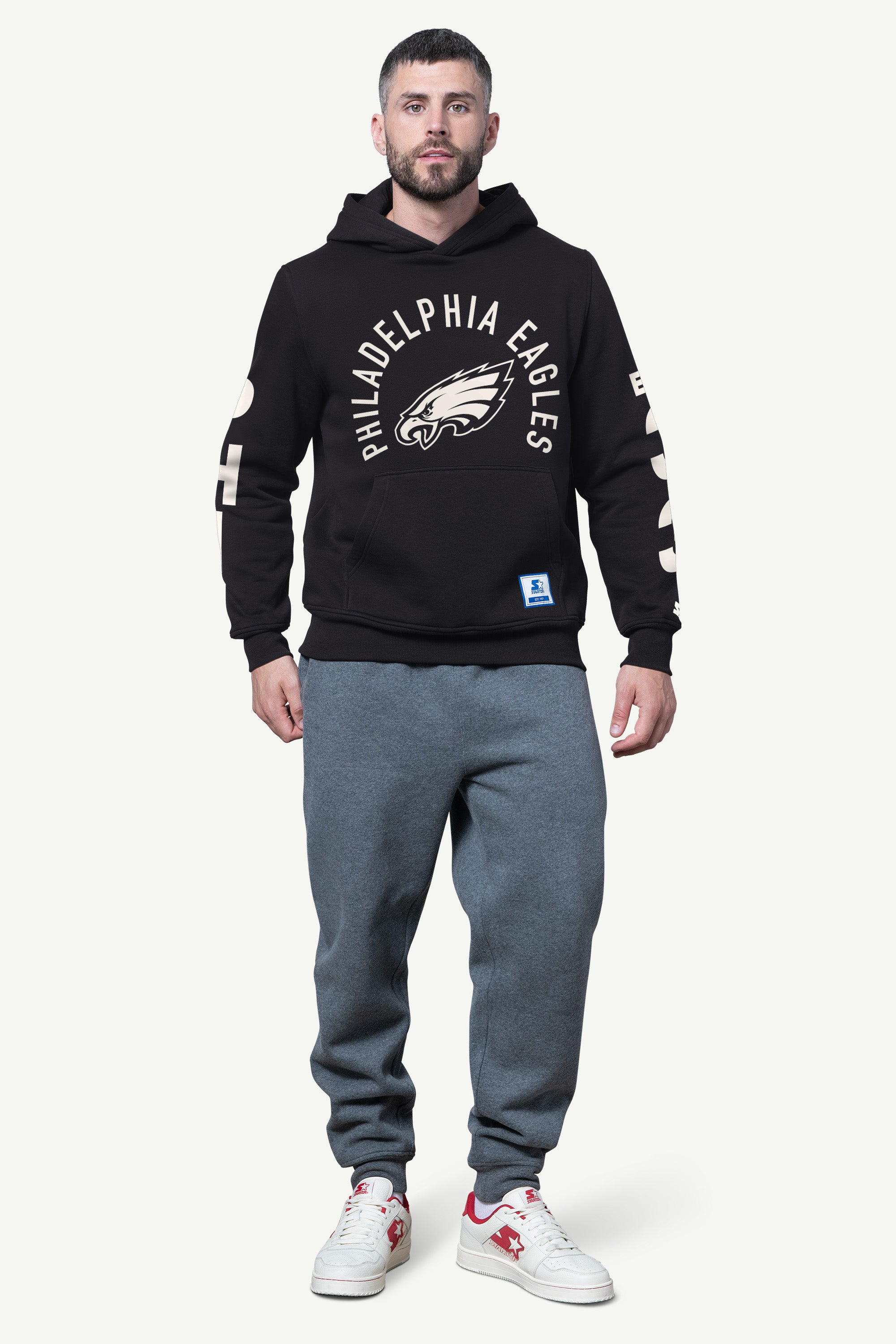 MENS PHILADELPHIA EAGLES HANDOFF FLEECE HOODIE View 2 | NFL