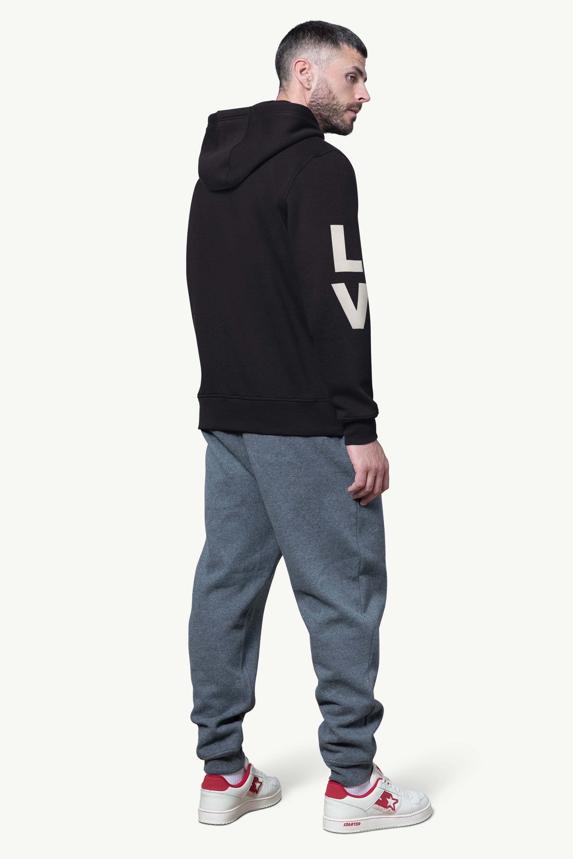 MENS LAS VEGAS RAIDERS HANDOFF FLEECE HOODIE View 3 | NFL