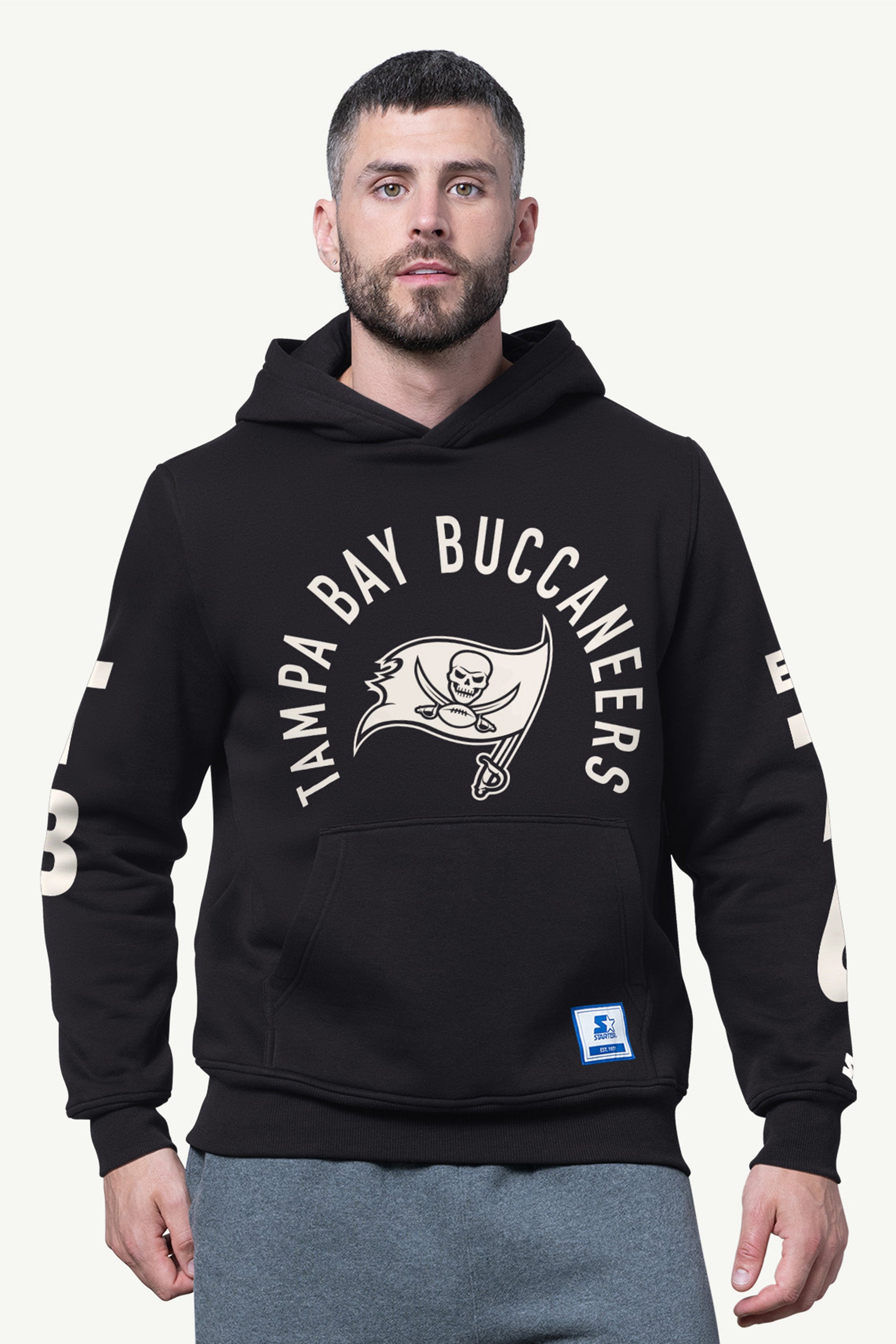 MENS TAMPA BAY BUCCANEERS HANDOFF FLEECE HOODIE View 1 | NFL