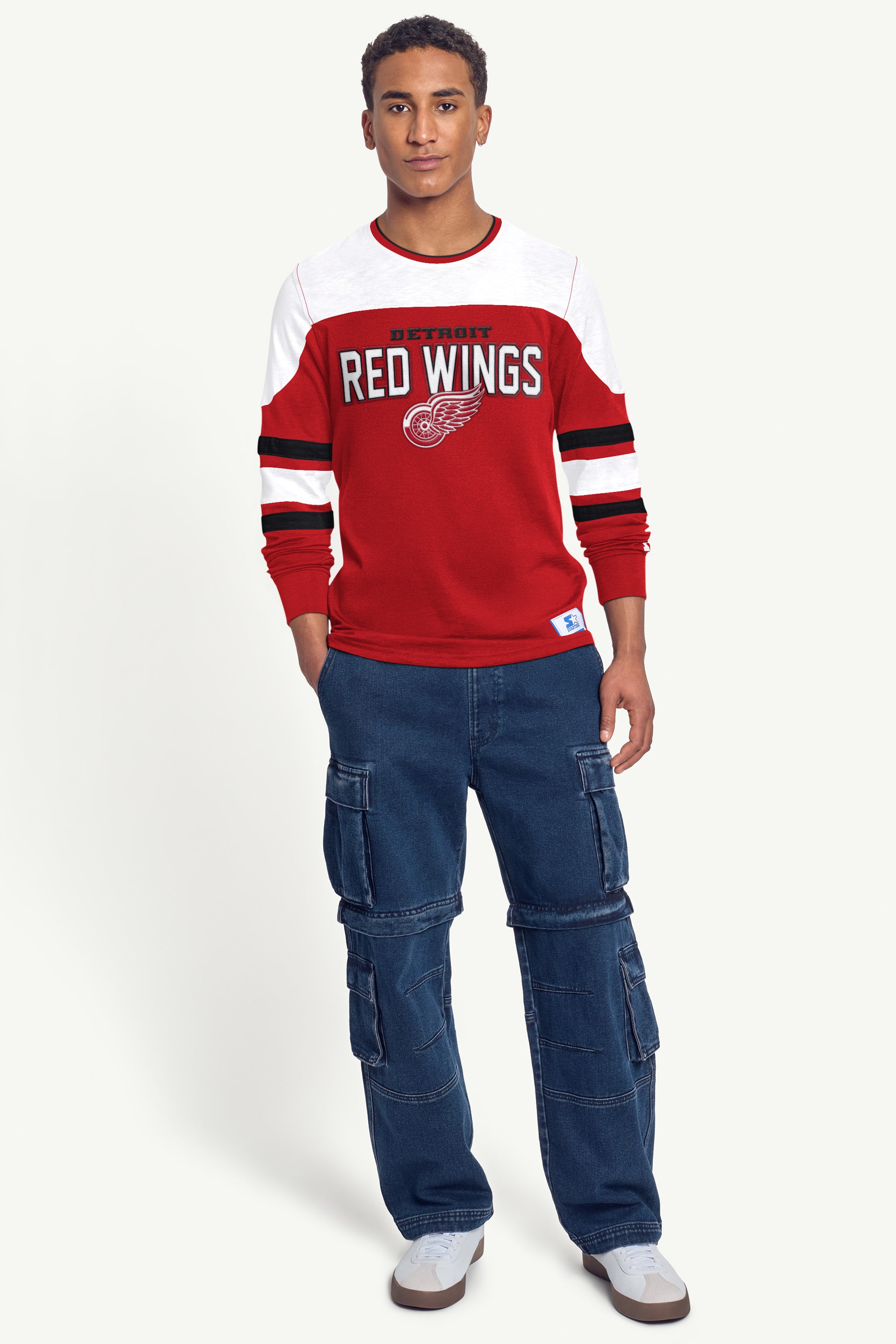 MENS DETROIT RED WINGS LONG SLEEVE View 2 | Detroit Red Wings