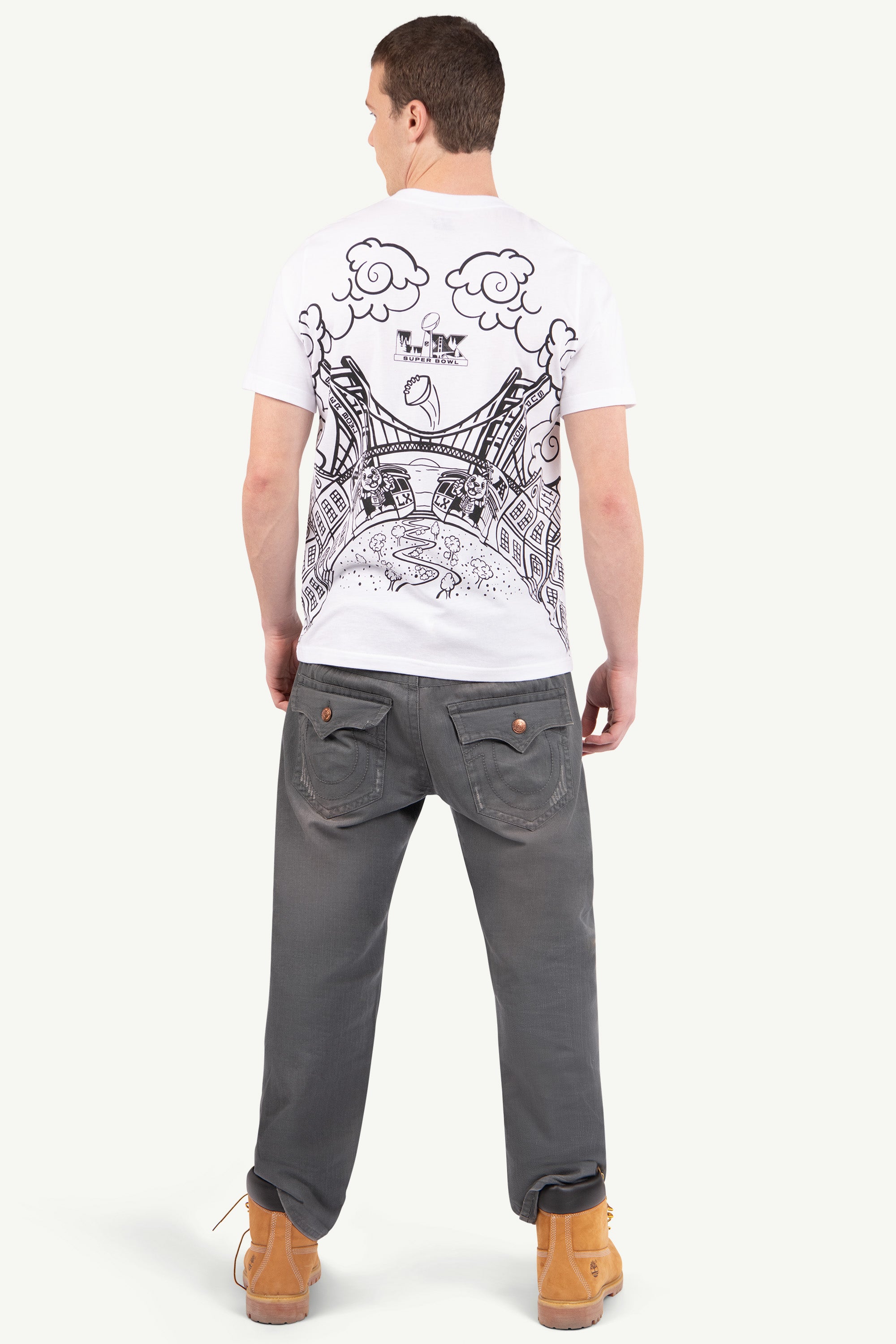 MENS SUPERBOWL LX SHORT SLEEVE T SHIRT View 2 | NFL SUPER BOWL LX