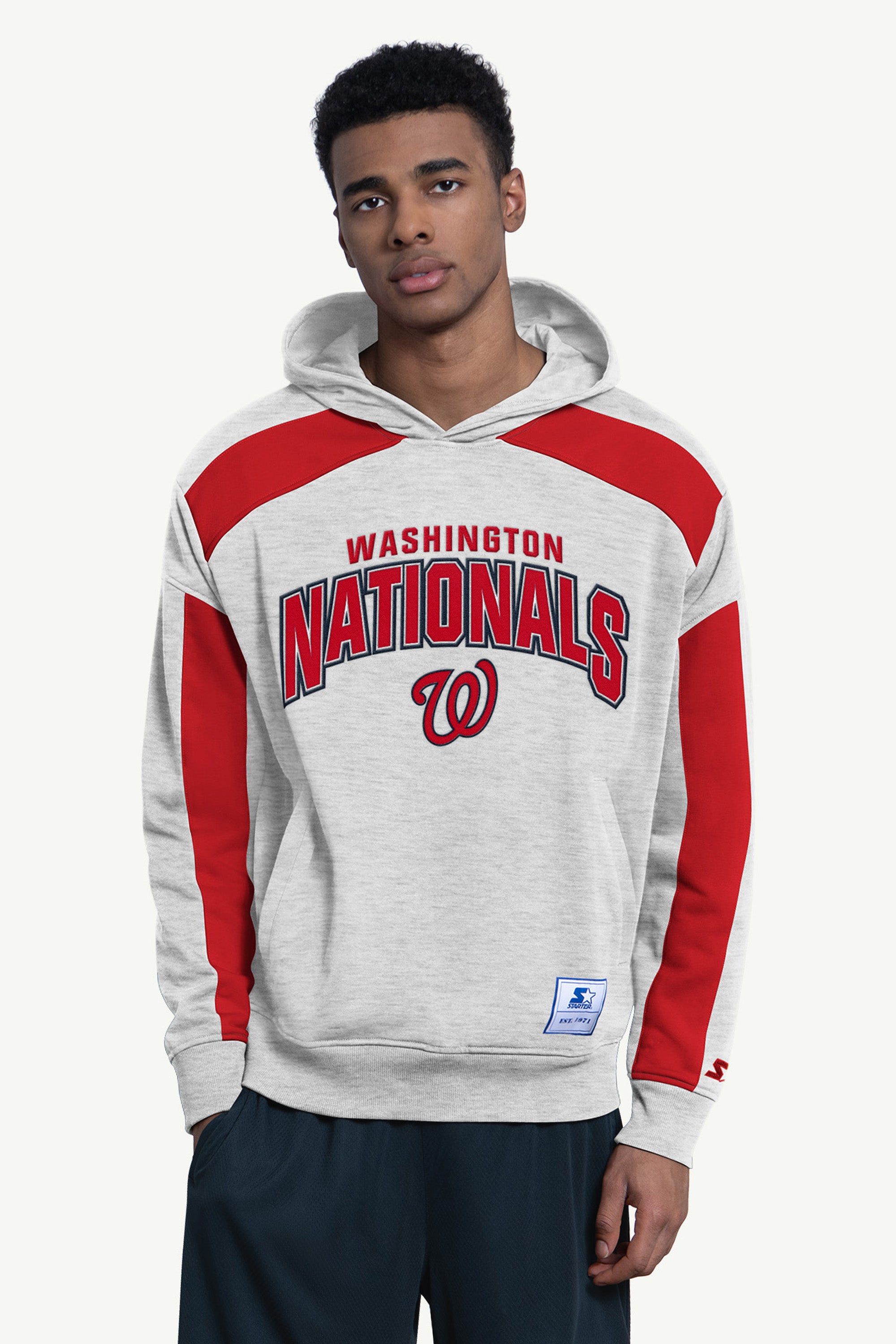 MENS WASHINGTON NATIONALS PRO SET HOODIE View 1 | Men's Hoodies