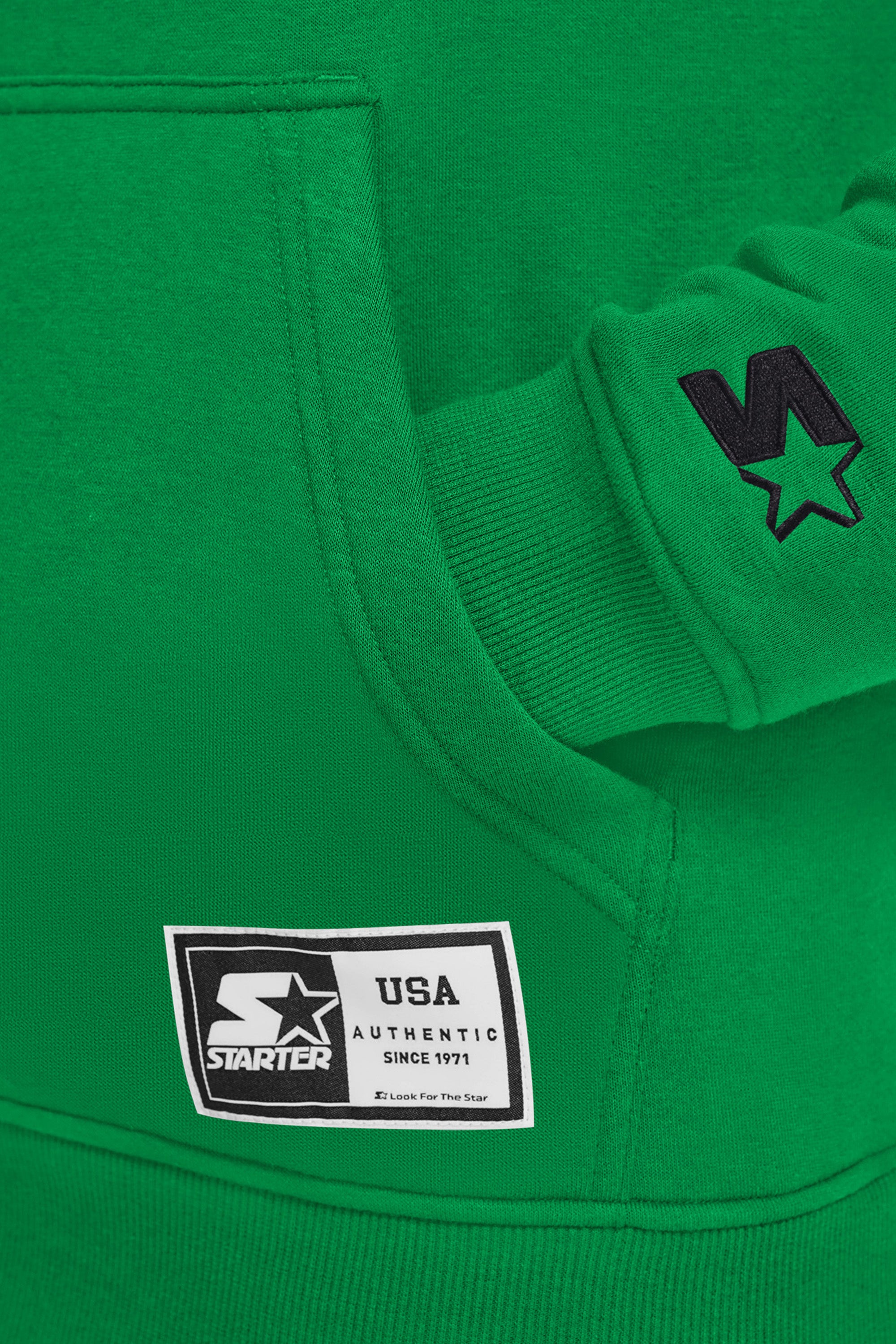 MENS STARTER EMBROIDERED FLEECE HOODIE View 3 | Starter Brand Collection