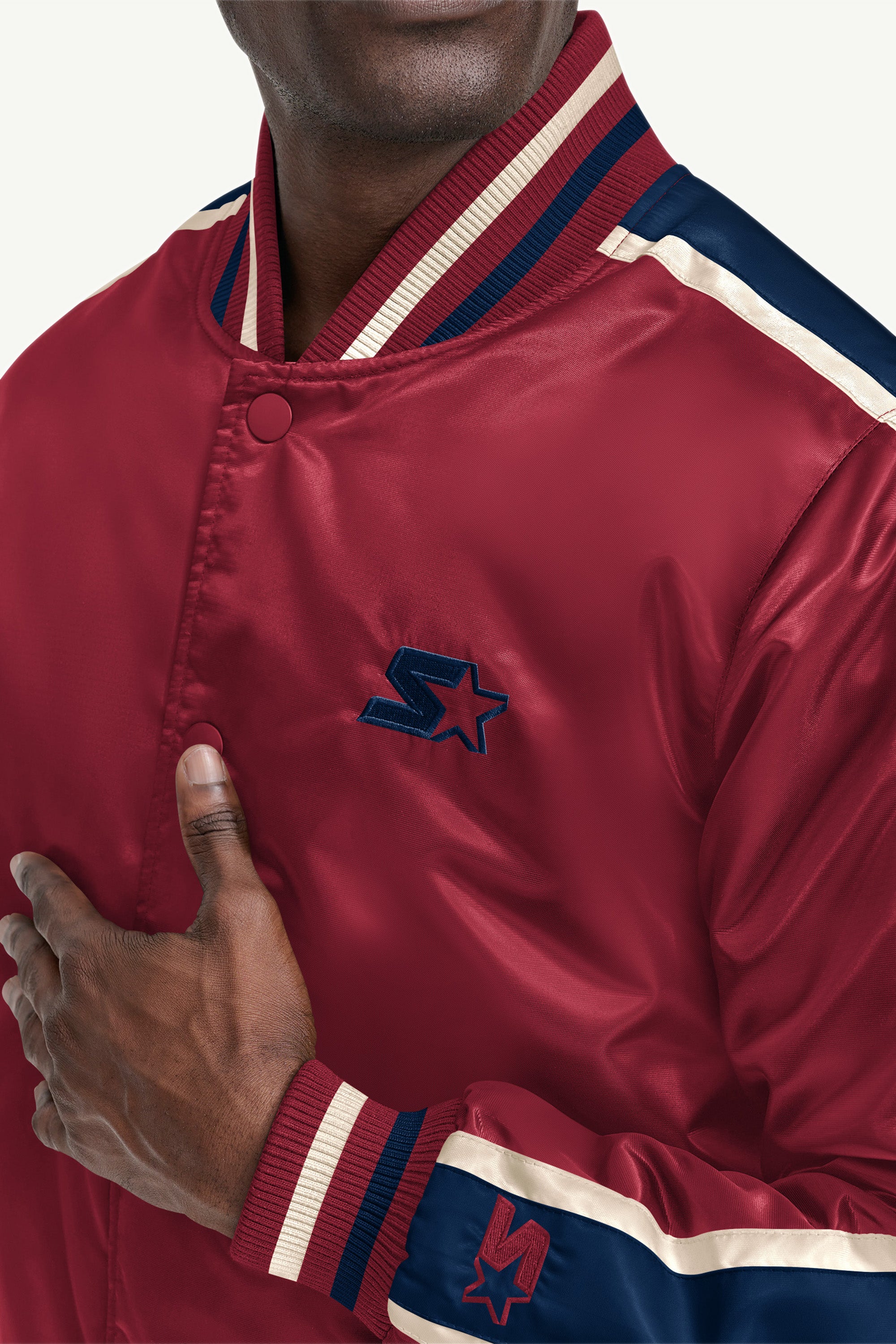 MENS STARTER EMBROIDERED JACKET View 4