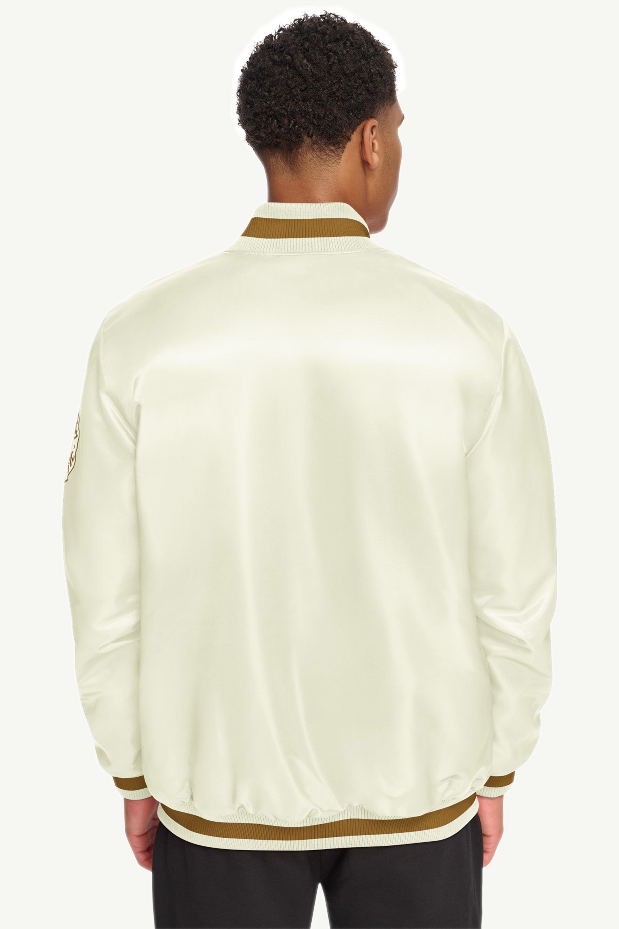 MENS STARTER VARSITY BOMBER JACKET View 3 | Starter Brand Collection