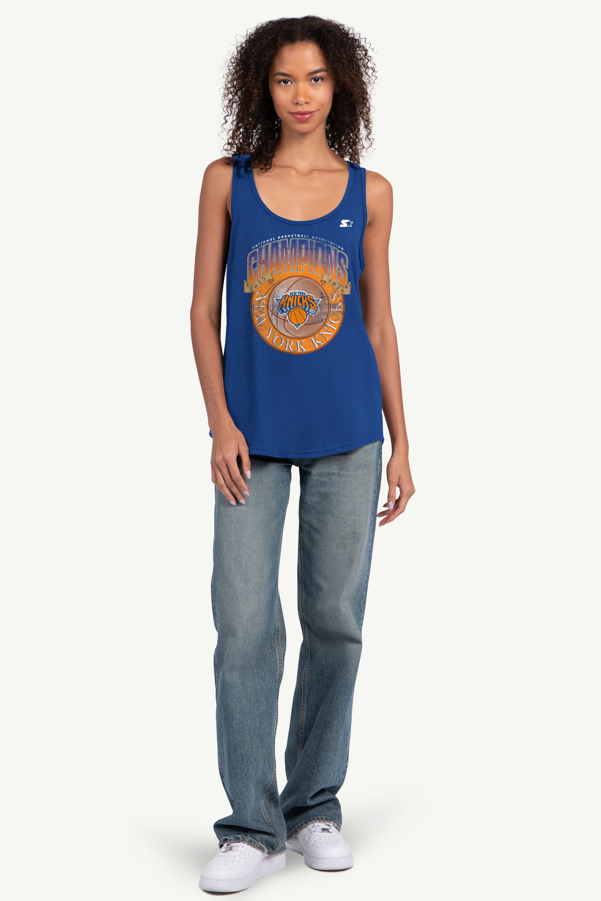WOMENS NEW YORK KNICKS NBA CHAMPIONS TANK View 4