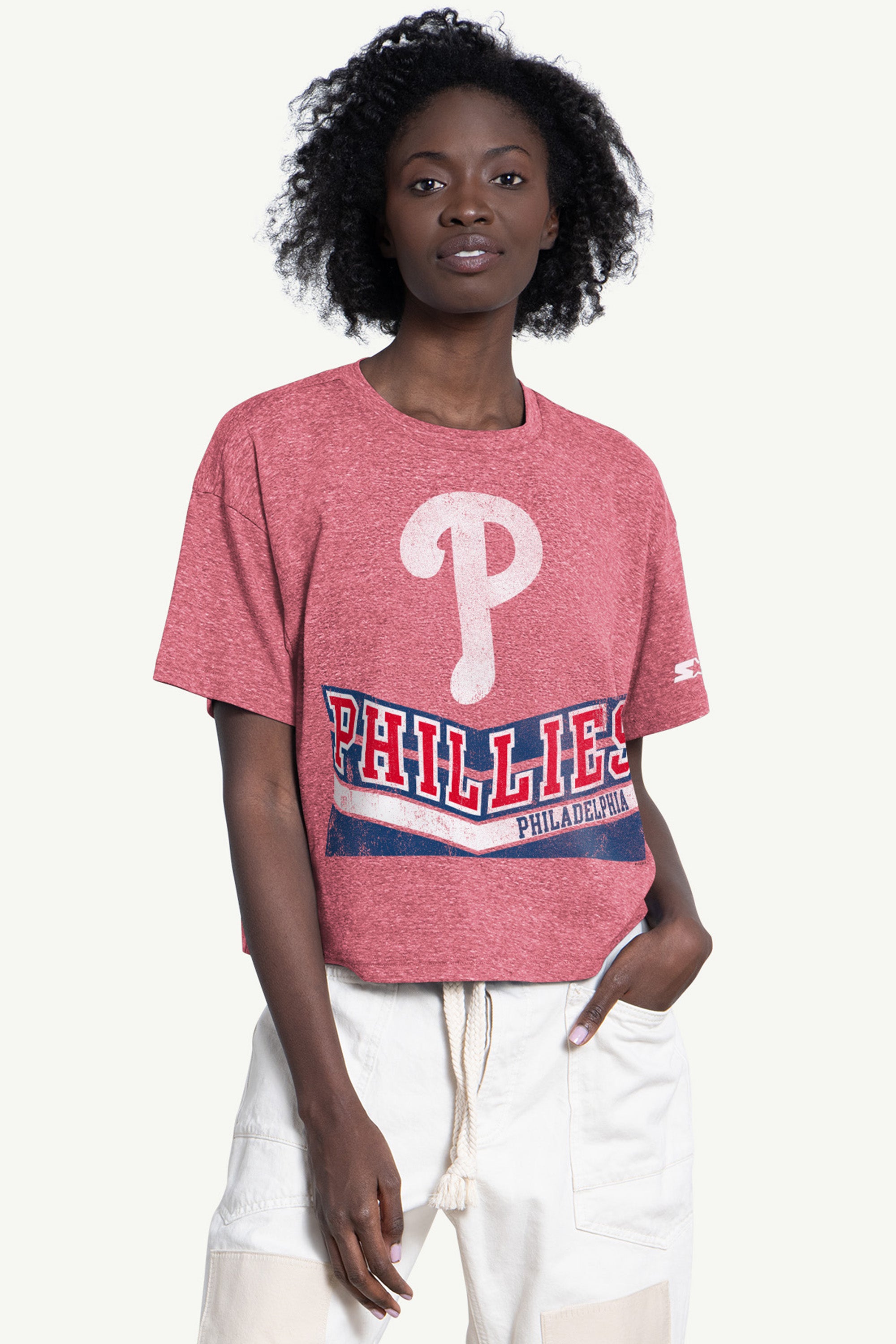 WOMENS PHILADELPHIA PHILLIES JUMP SHOT TEE View 1 | MLB