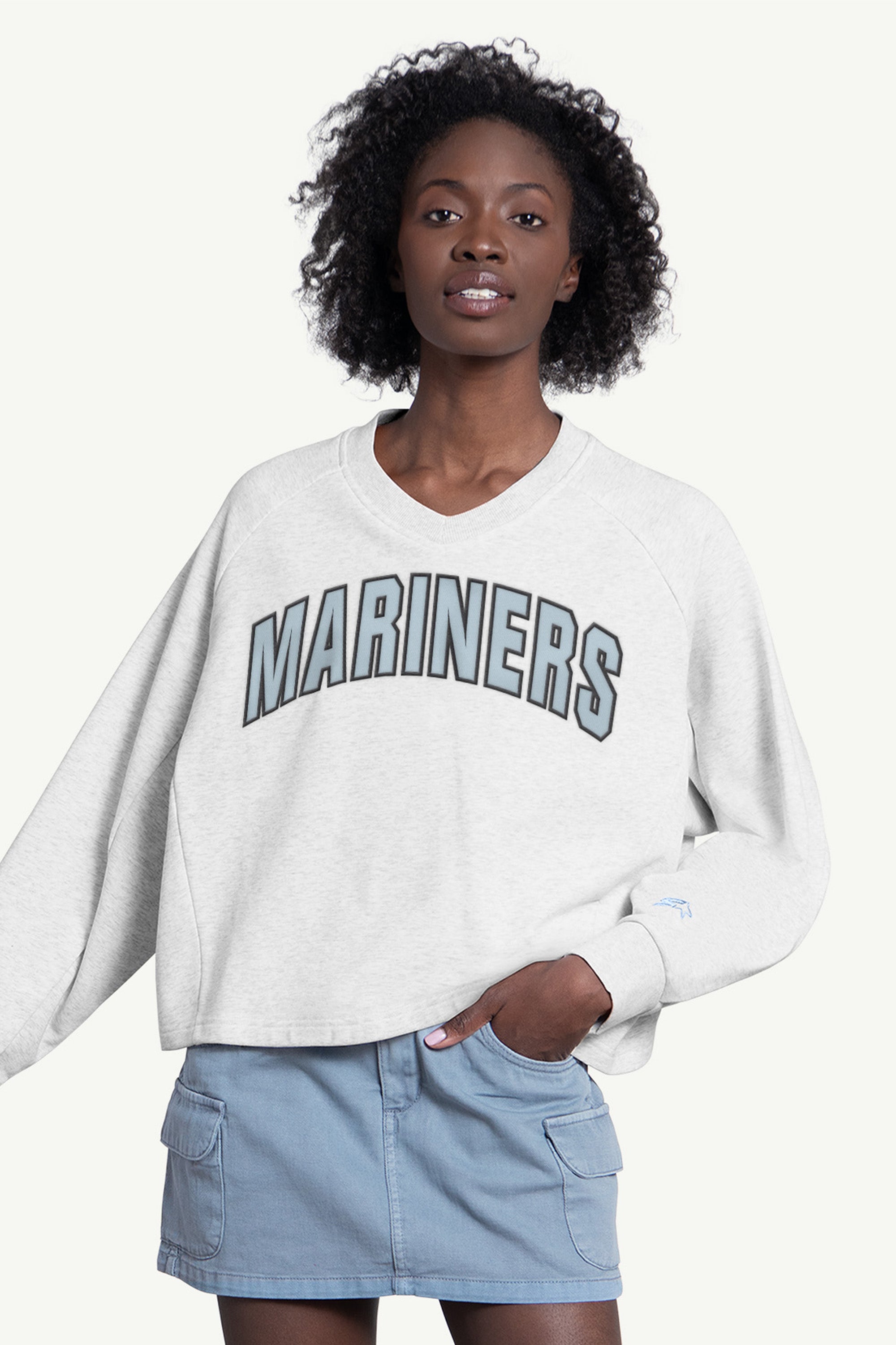 WOMENS SEATTLE MARINERS SHOW UP SWEATSHIRT View 1 | Seattle Mariners
