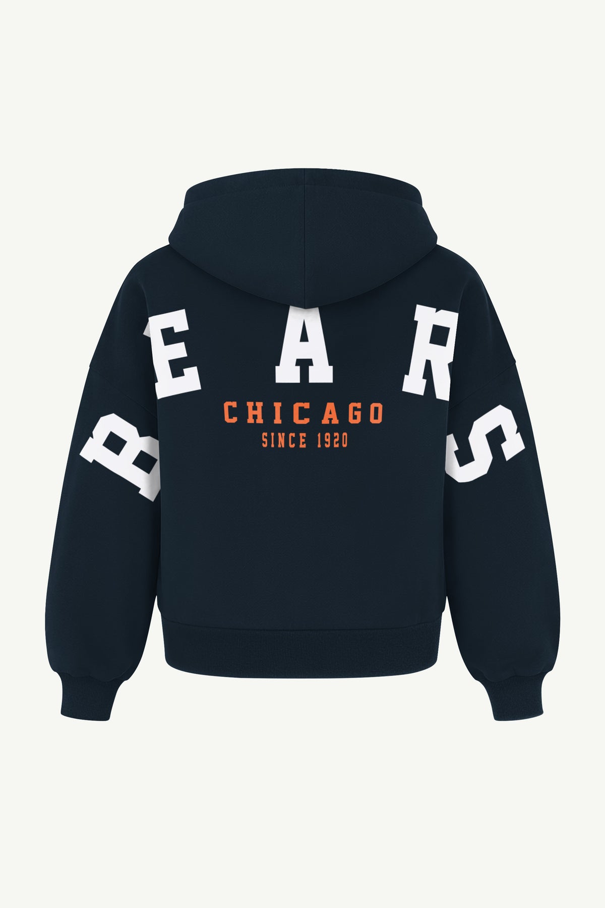 WOMENS CHICAGO BEARS HAIL MARY ZIP UP View 3