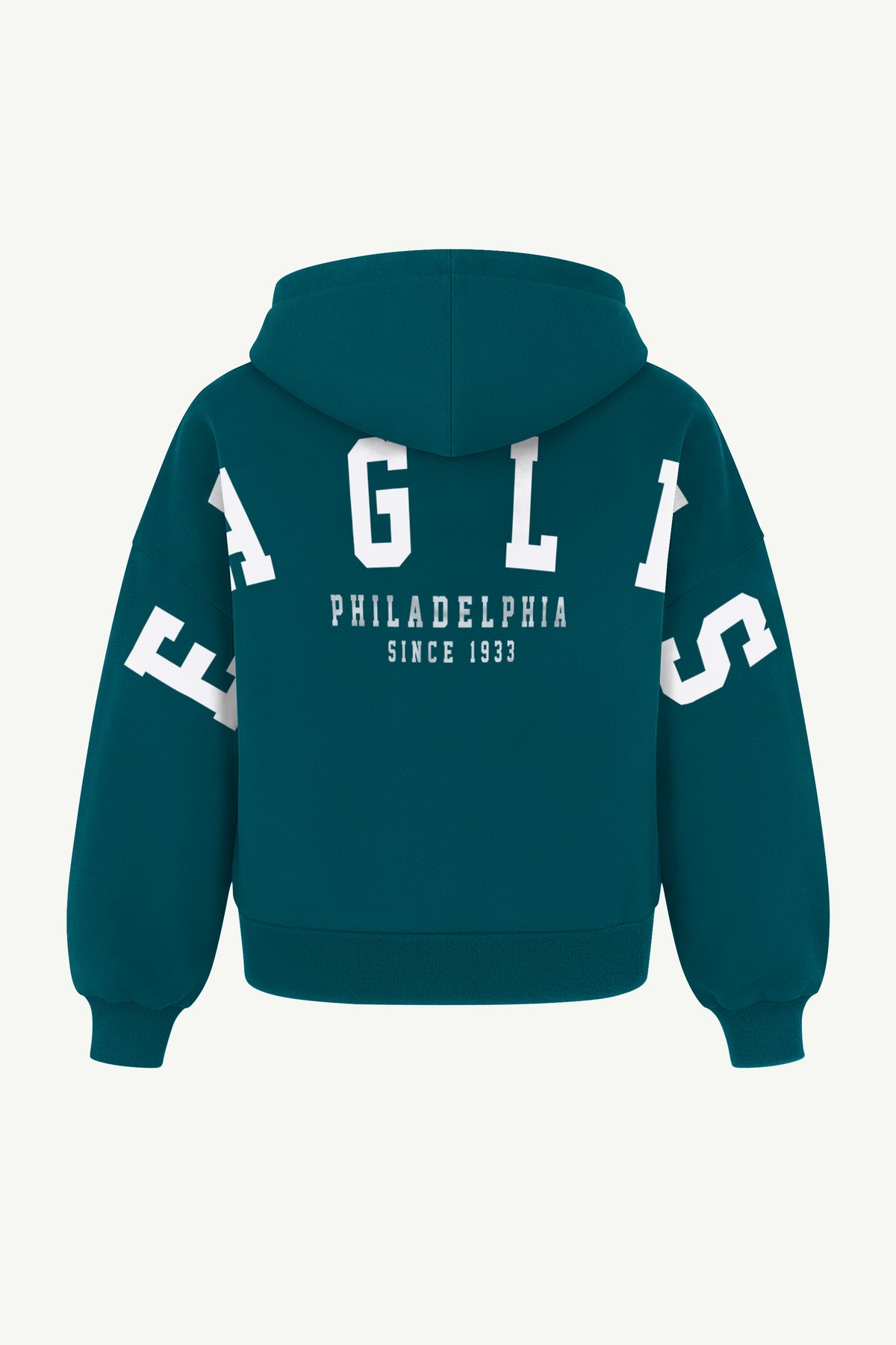 WOMENS PHILADELPHIA EAGLES HAIL MARY ZIP UP View 3