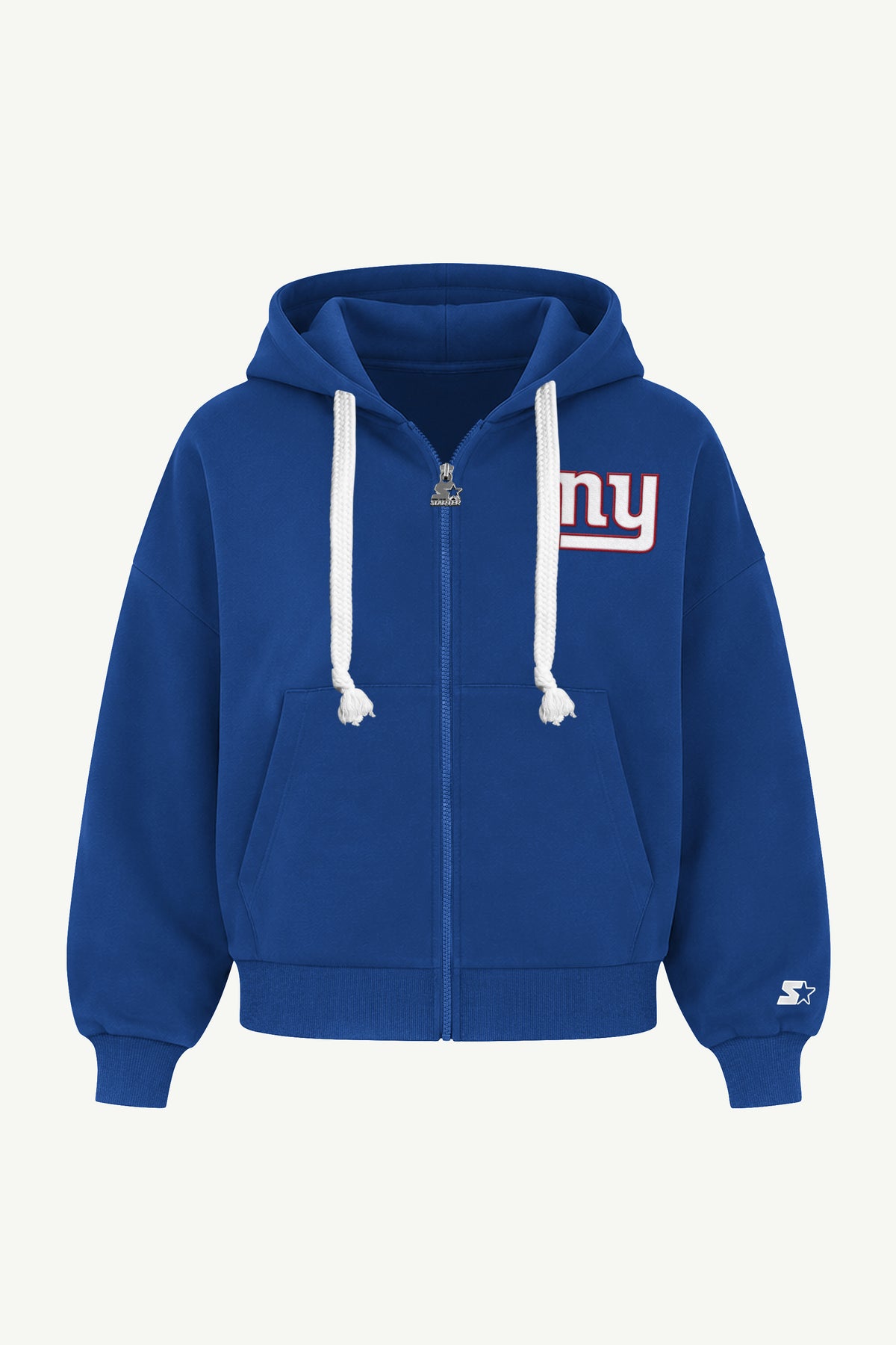 WOMENS NEW YORK GIANTS HAIL MARY ZIP UP View 2