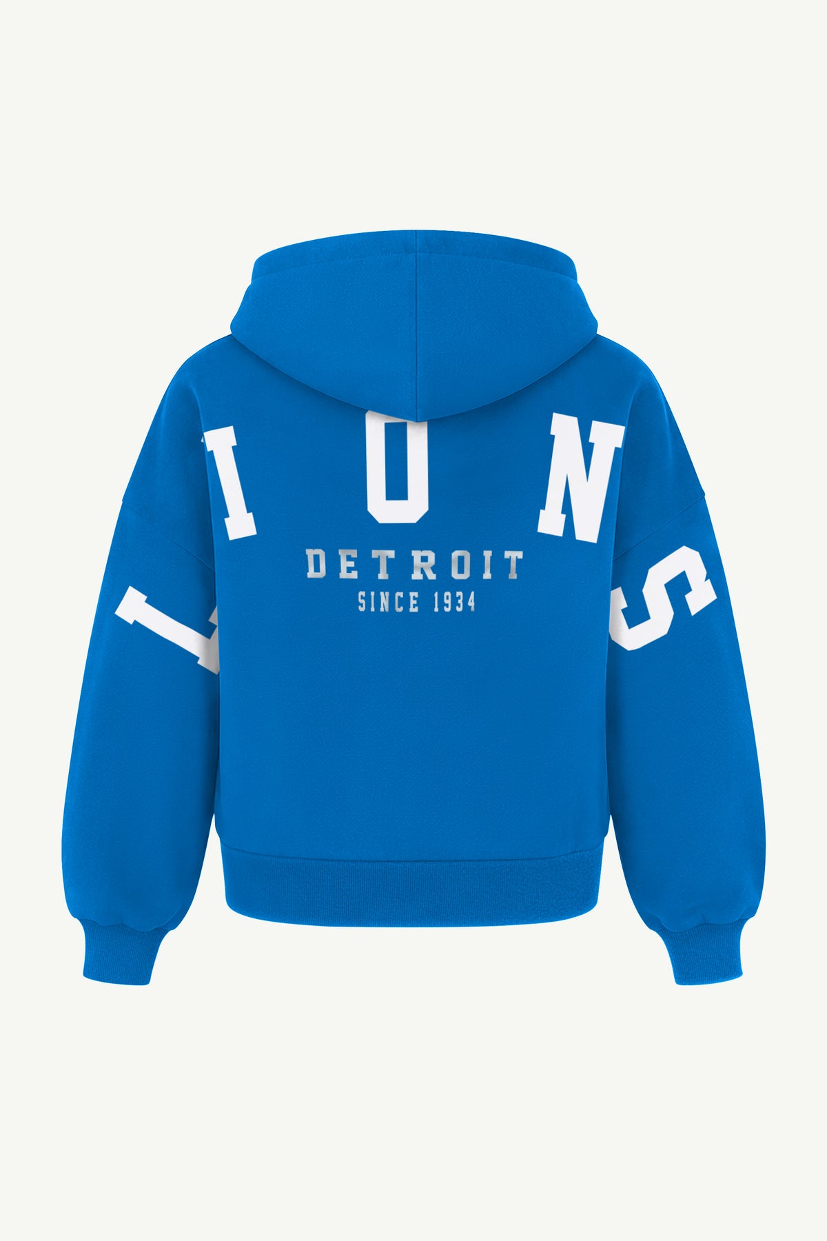 WOMENS DETROIT LIONS HAIL MARY ZIP UP View 3