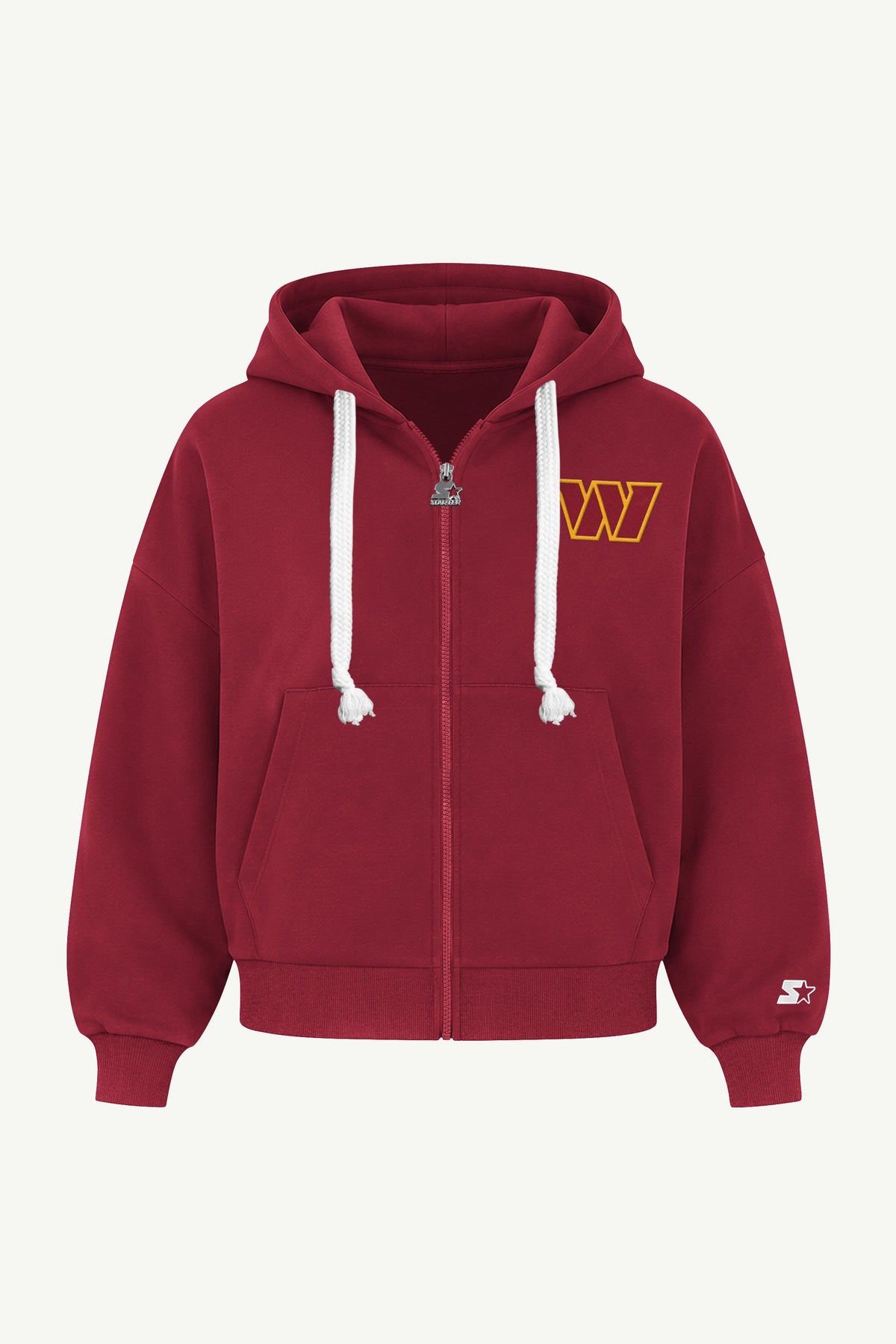 WOMENS WASHINGTON COMMANDERS HAIL MARY ZIP UP View 2