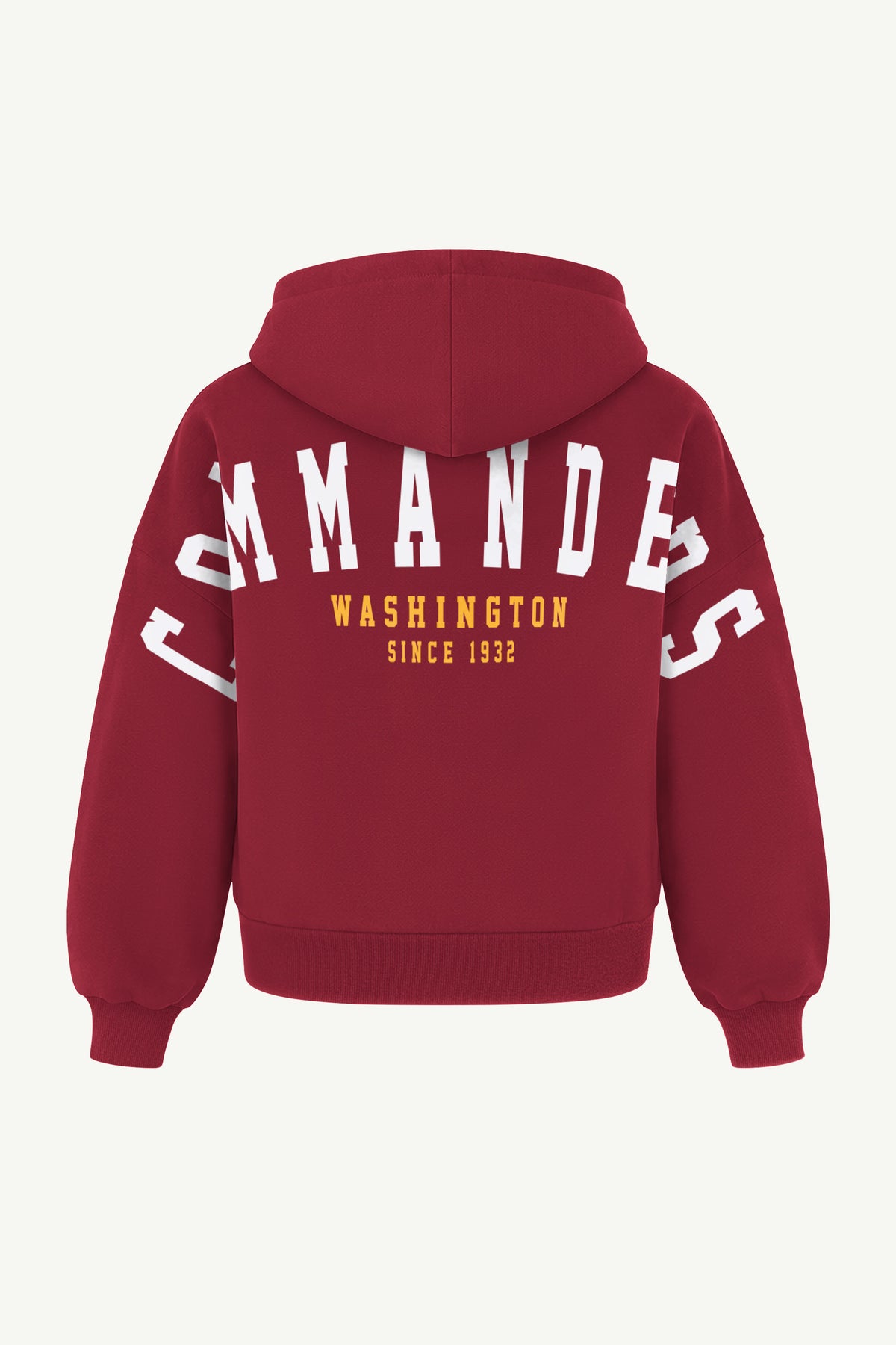 WOMENS WASHINGTON COMMANDERS HAIL MARY ZIP UP View 3