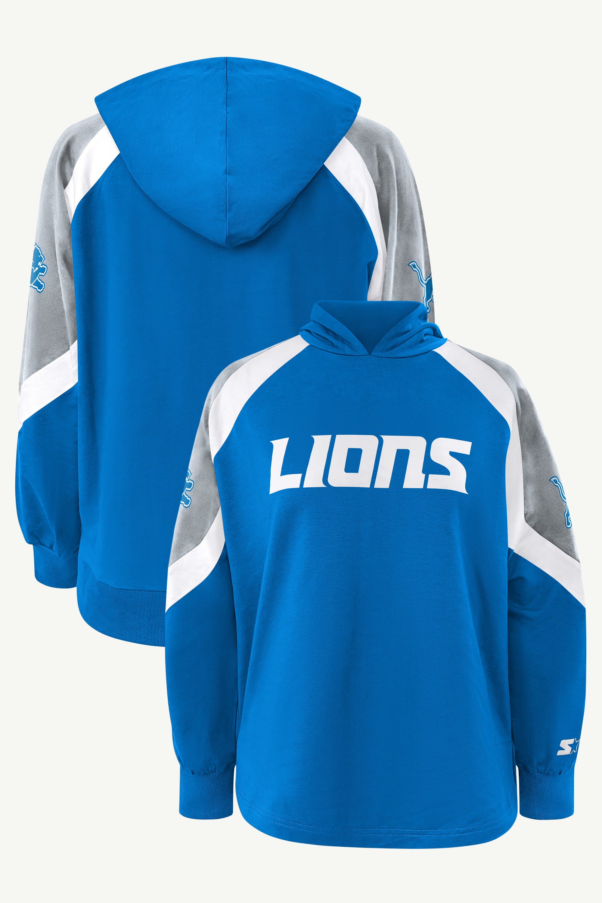 WOMENS DETROIT LIONS SCRIMMAGE HOODIE View 1