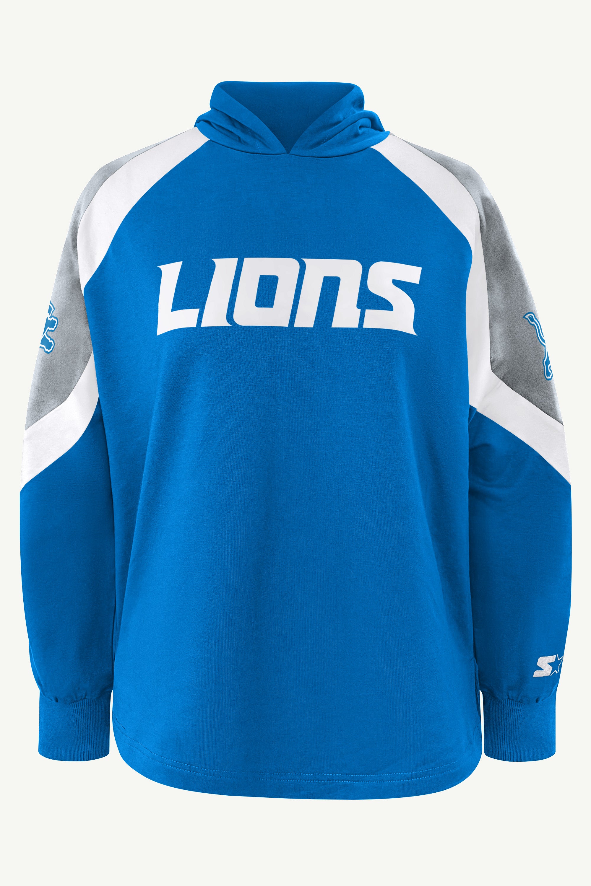 WOMENS DETROIT LIONS SCRIMMAGE HOODIE View 2