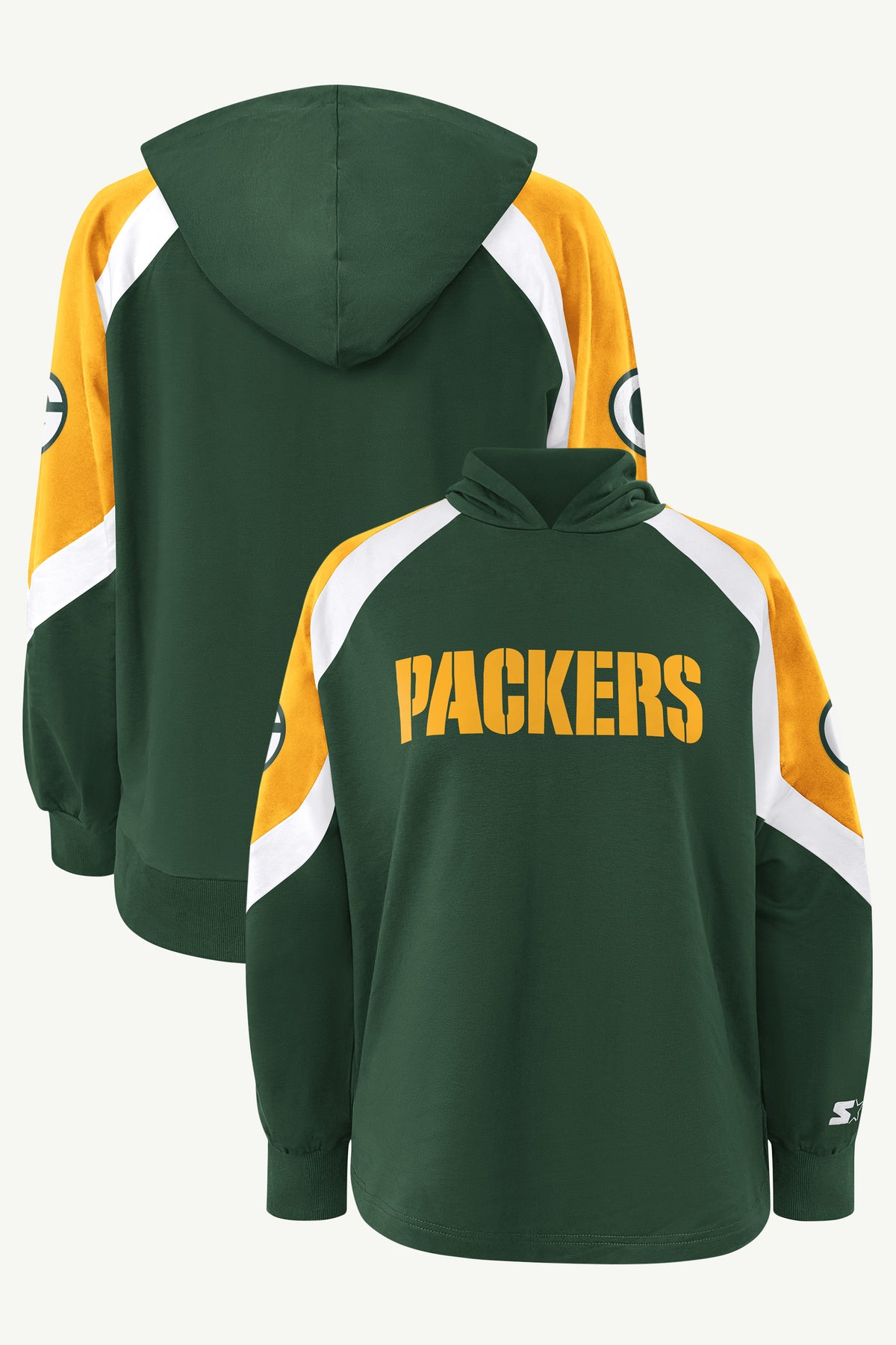 WOMENS GREEN BAY PACKERS SCRIMMAGE HOODIE View 1