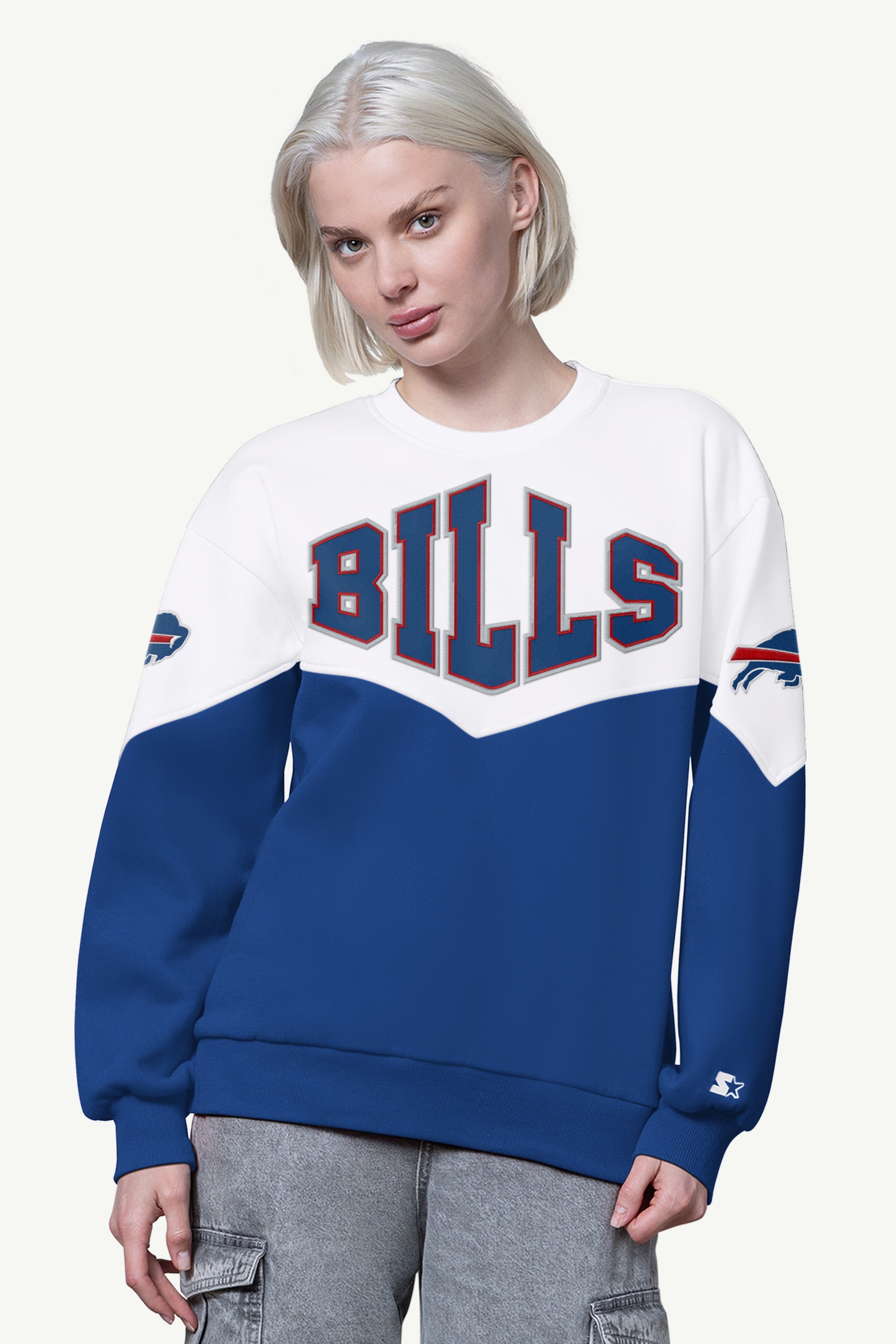 WOMENS BUFFALO BILLS CLUTCH HIT FLEECE View 1