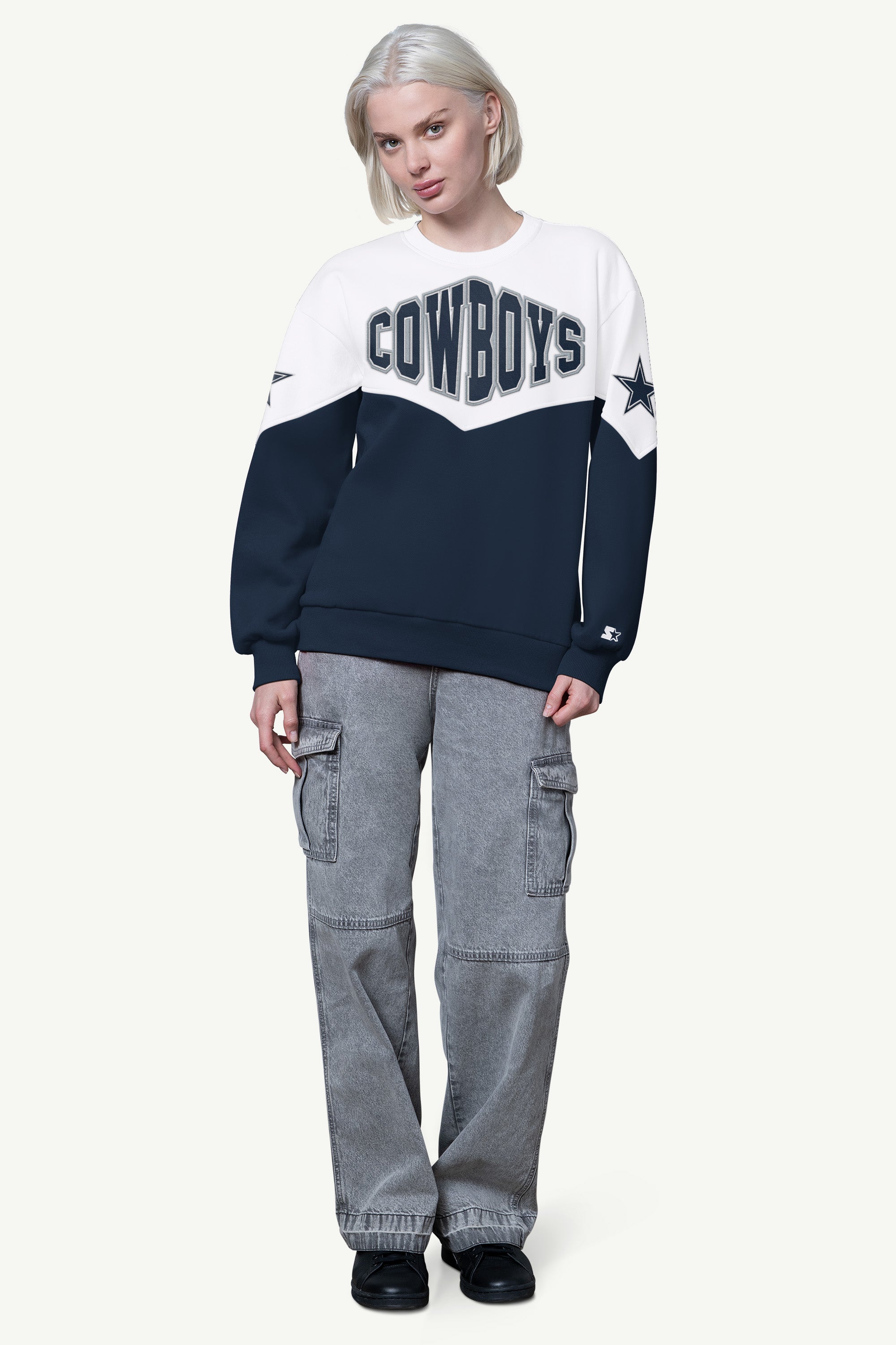 WOMENS DALLAS COWBOYS CLUTCH HIT FLEECE View 2 | Dallas Cowboys