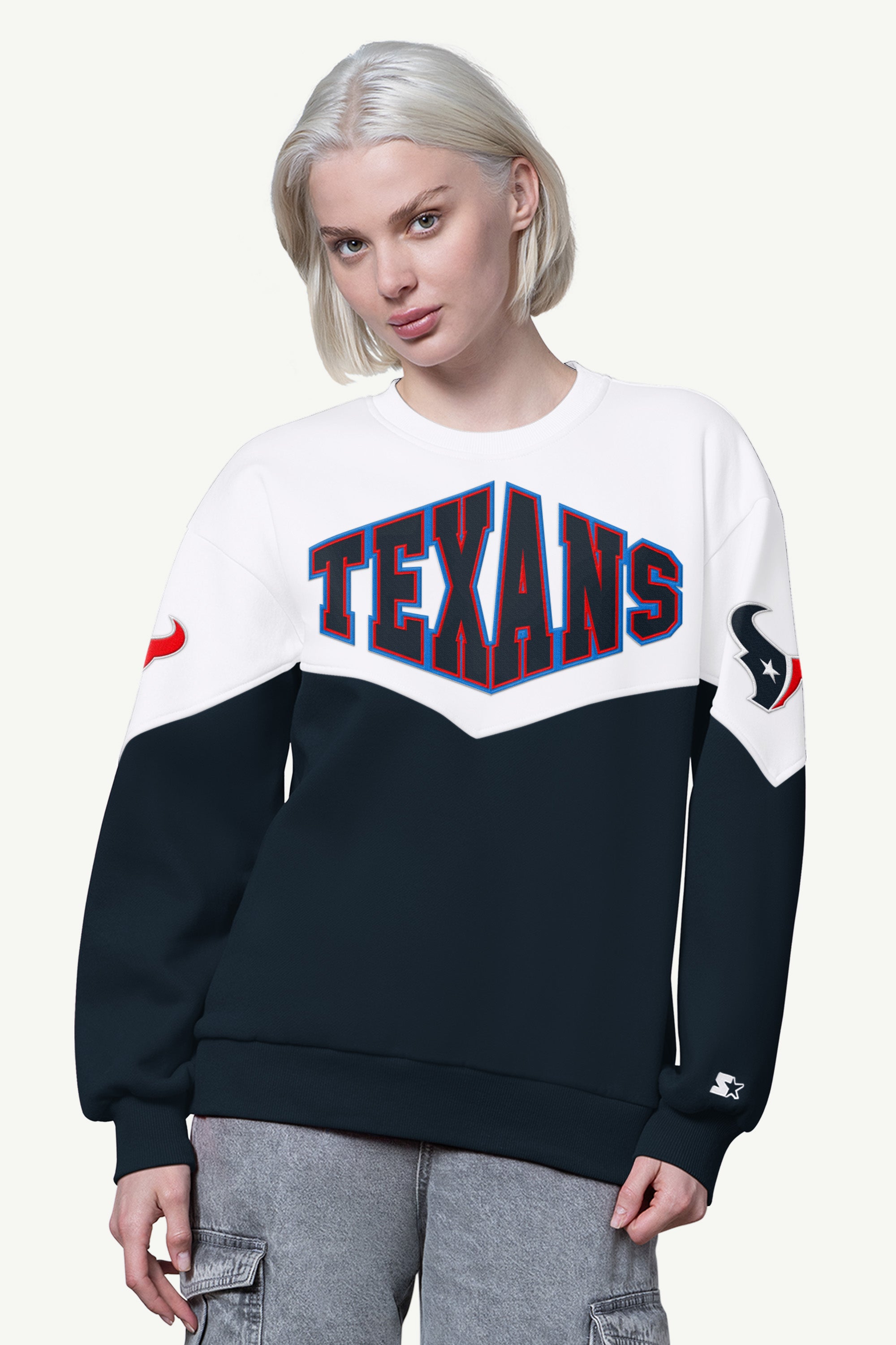 WOMENS HOUSTON TEXANS CLUTCH HIT FLEECE View 1