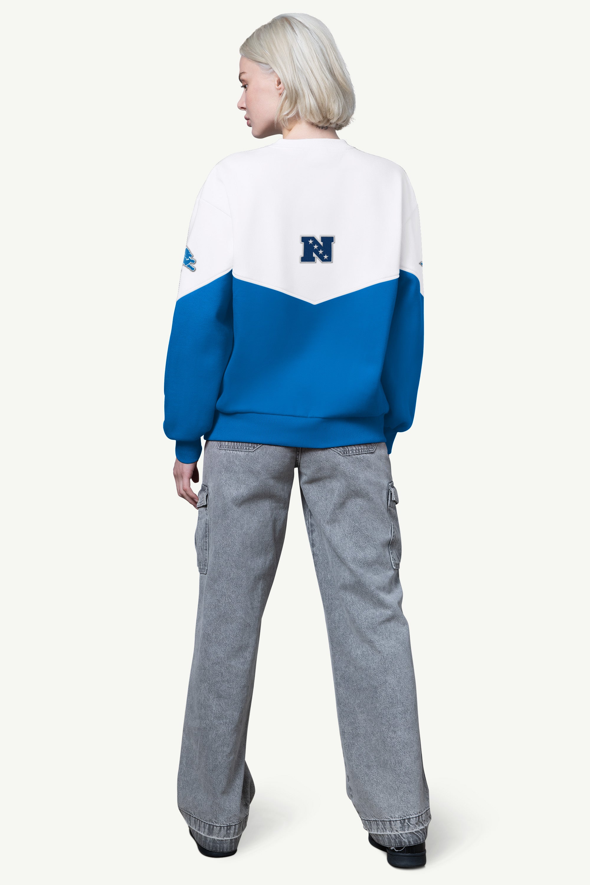 WOMENS DETROIT LIONS CLUTCH HIT FLEECE View 3 | Detroit Lions