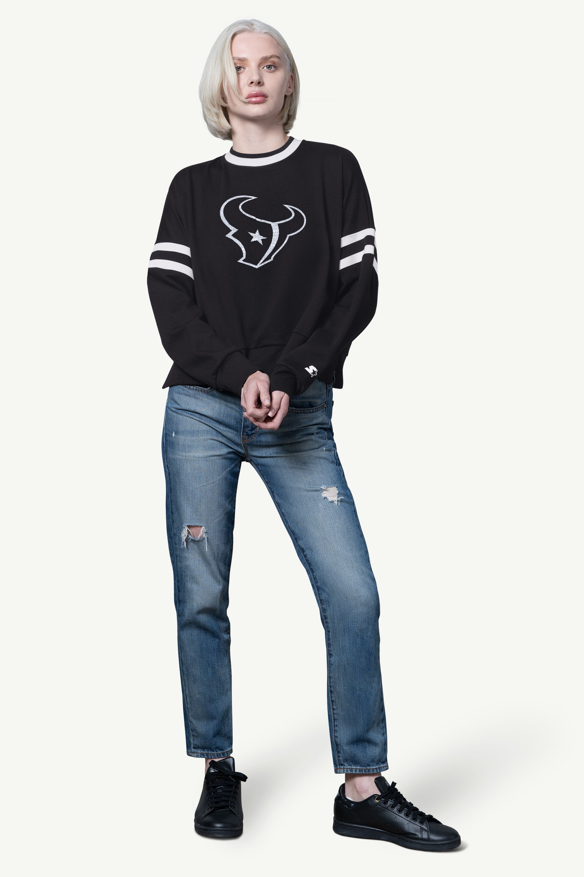 WOMENS HOUSTON TEXANS RALLY SWEATSHIRT View 2 | DTG