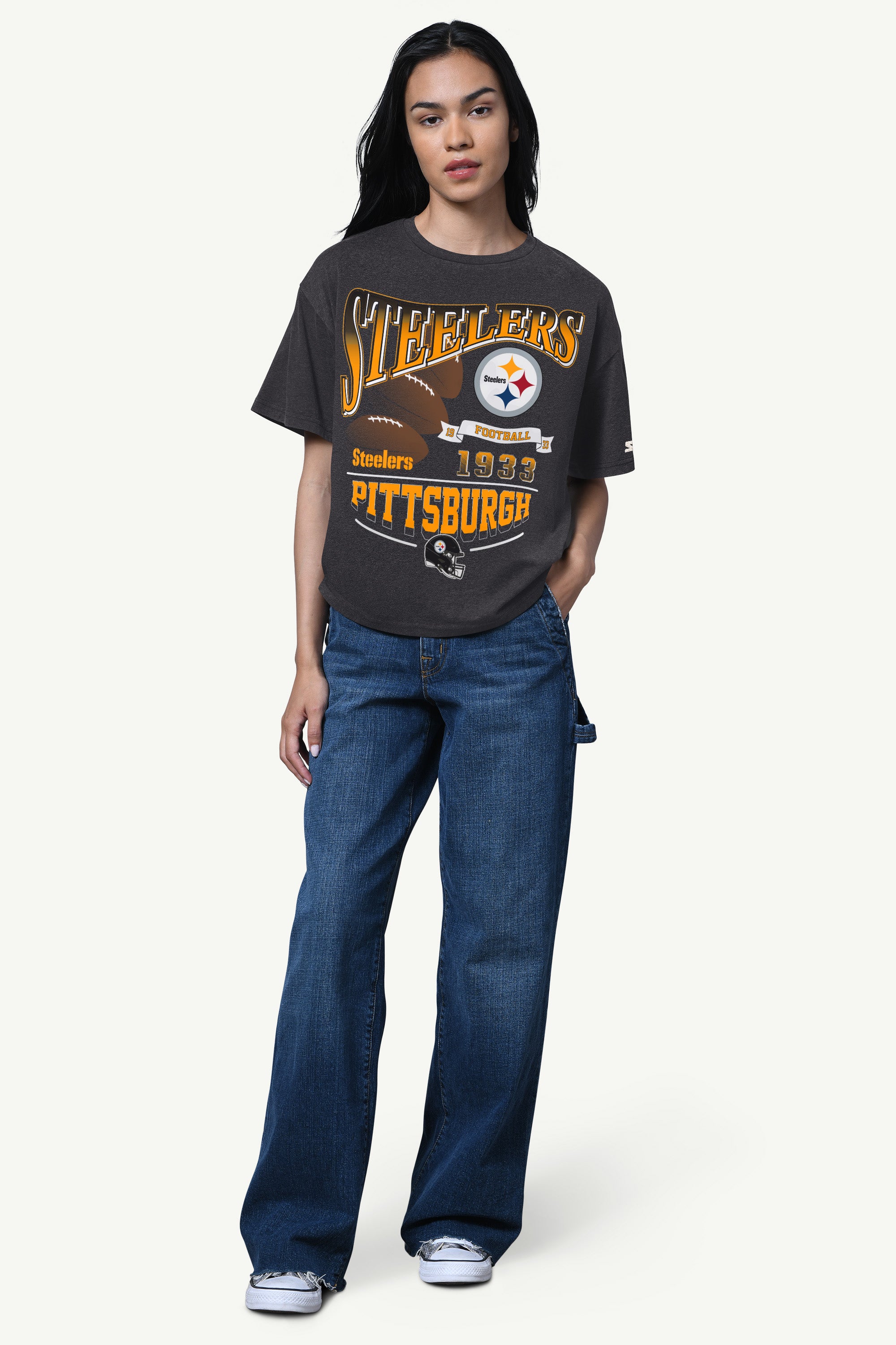 WOMENS PITTSBURGH STEELERS HALL OF FAME T SHIRT View 2 | Pittsburgh Steelers