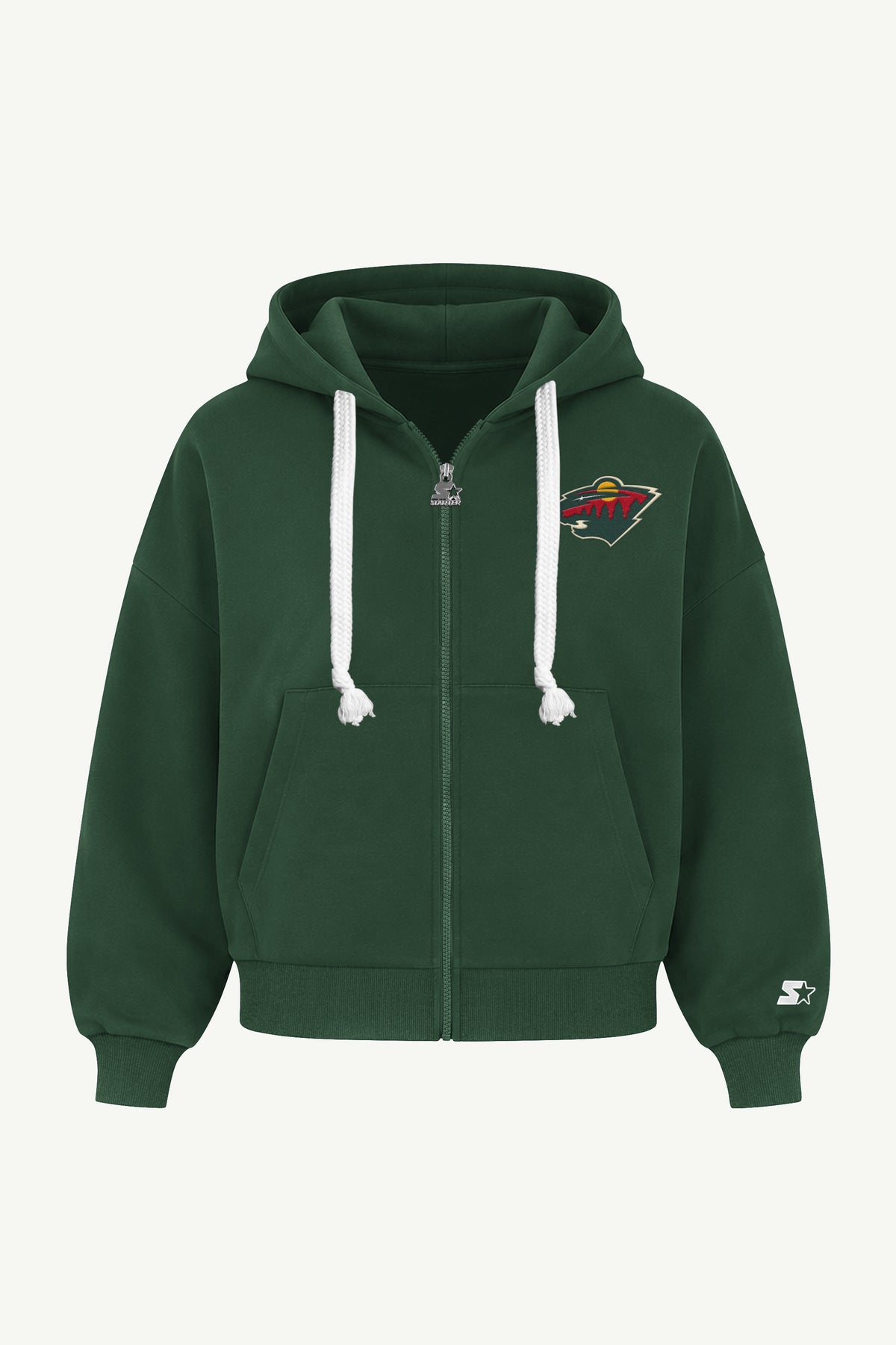 WOMENS MINNESOTA WILD HAIL MARY ZIP UP View 2