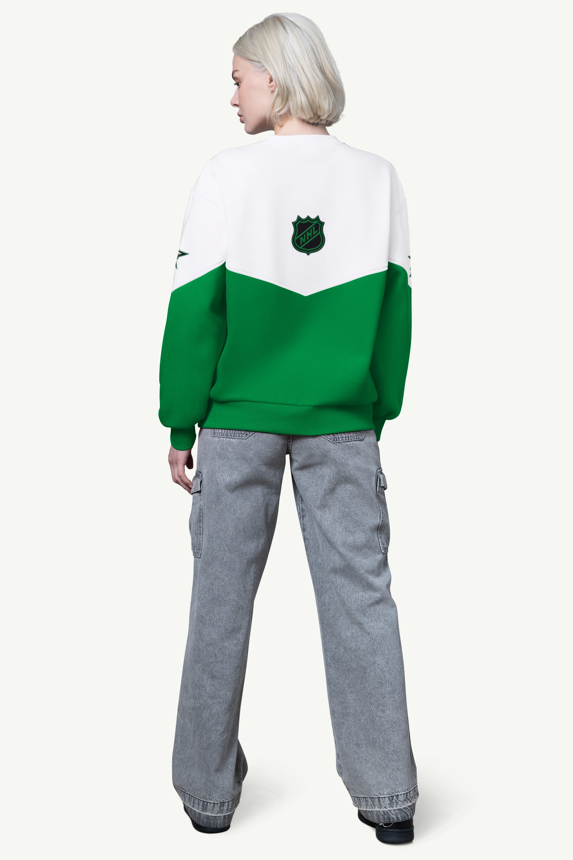 WOMENS DALLAS STARS CLUTCH HIT FLEECE View 3