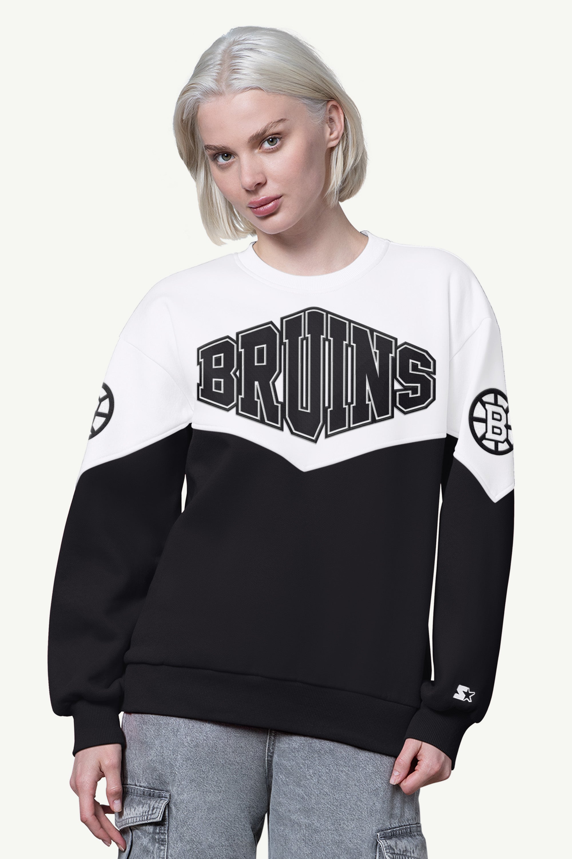 WOMENS BOSTON BRUINS CLUTCH HIT FLEECE View 1 | Boston Bruins