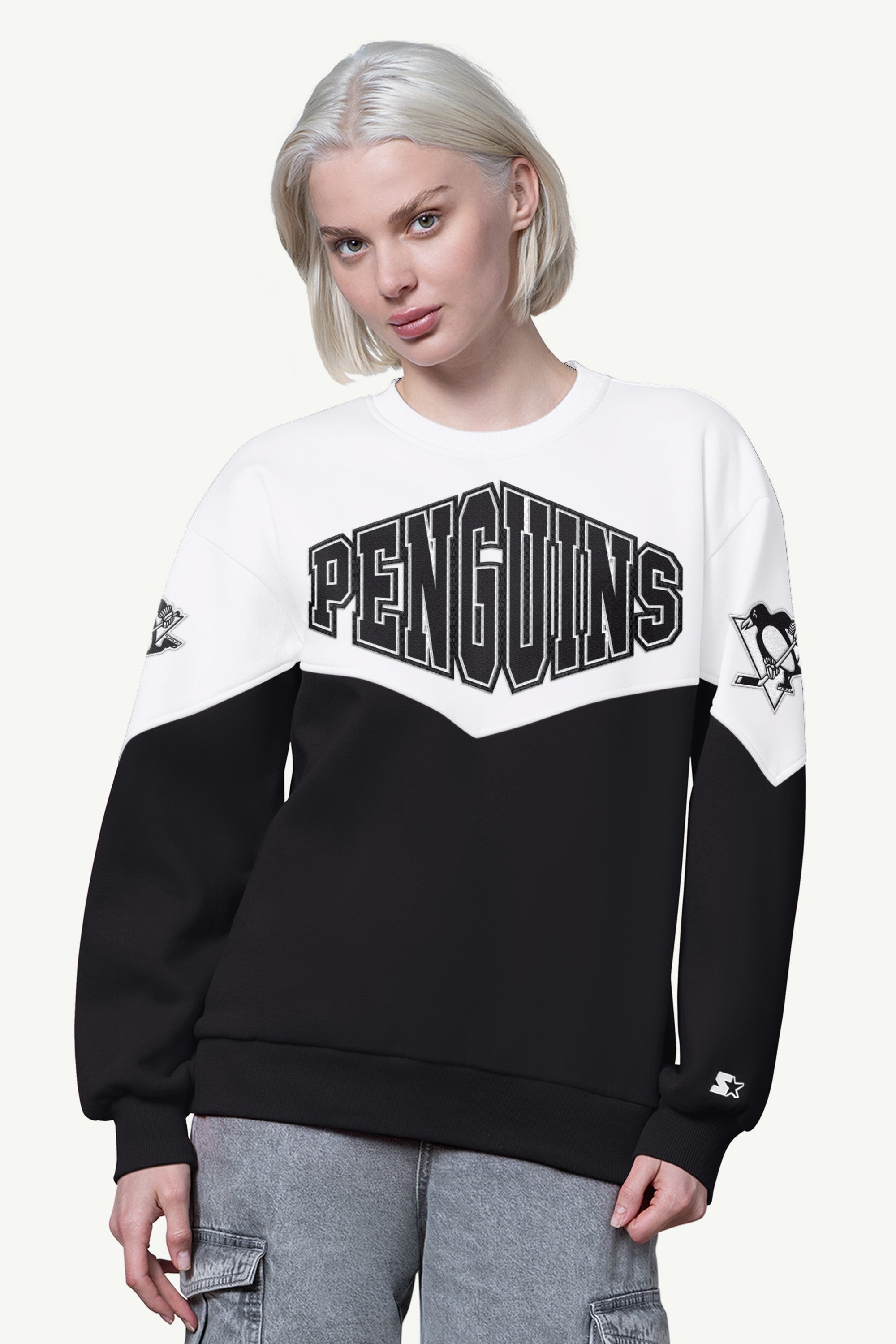 WOMENS PITTSBURGH PENGUINS CLUTCH HIT FLEECE View 1 | Men's Jackets