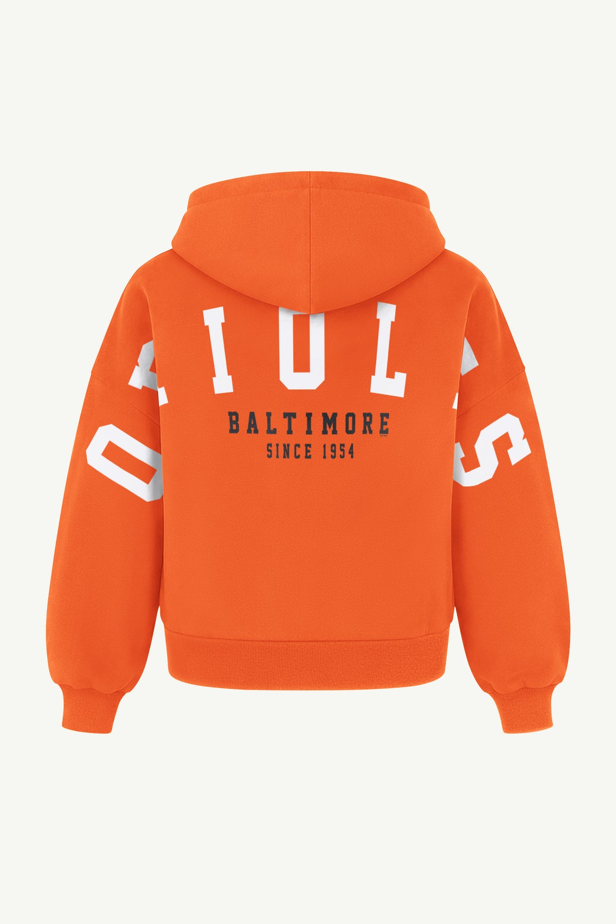 WOMENS BALTIMORE ORIOLES HAIL MARY ZIP UP View 3