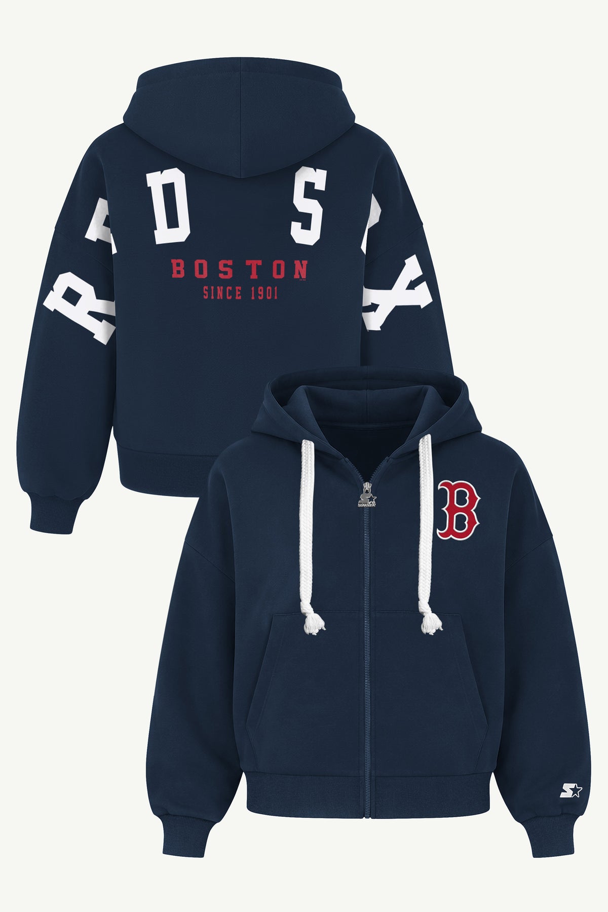 WOMENS BOSTON RED SOX HAIL MARY ZIP UP View 1