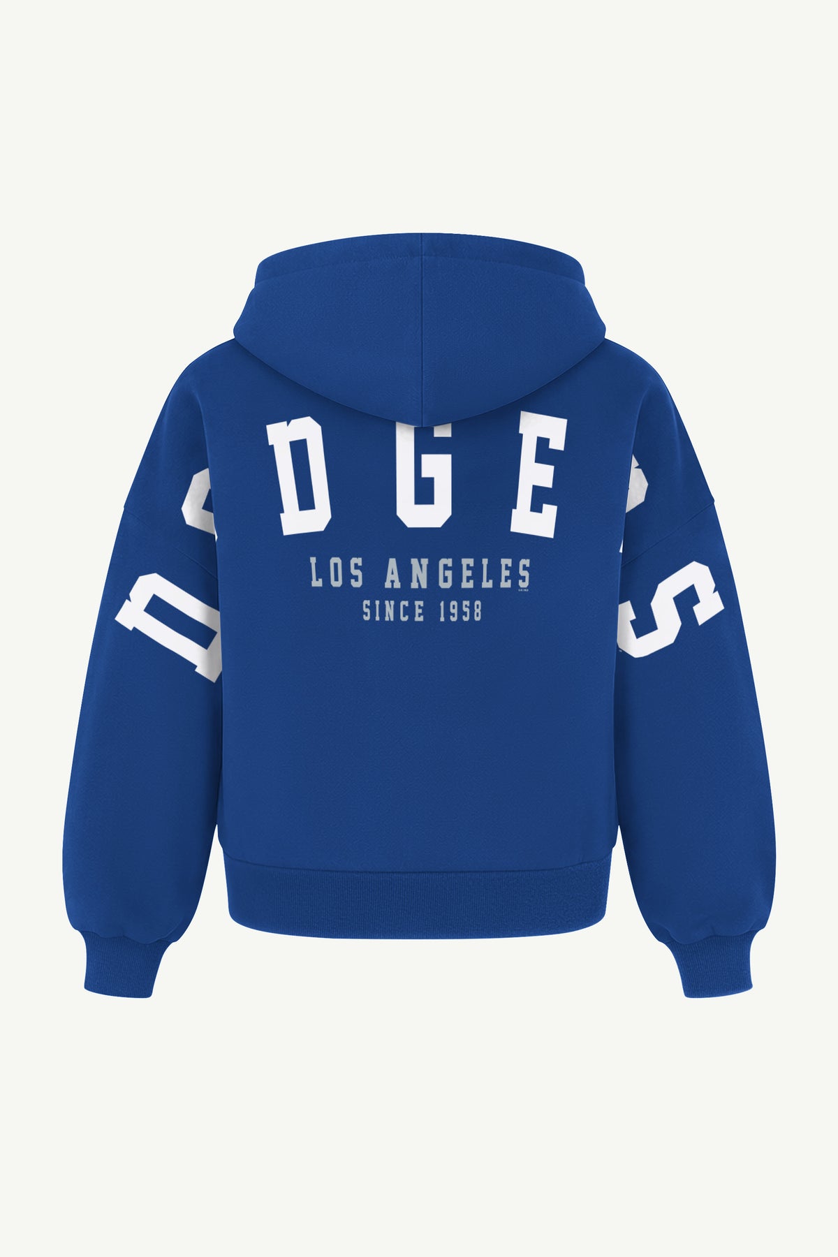 WOMENS LOS ANGELES DODGERS HAIL MARY ZIP UP View 3