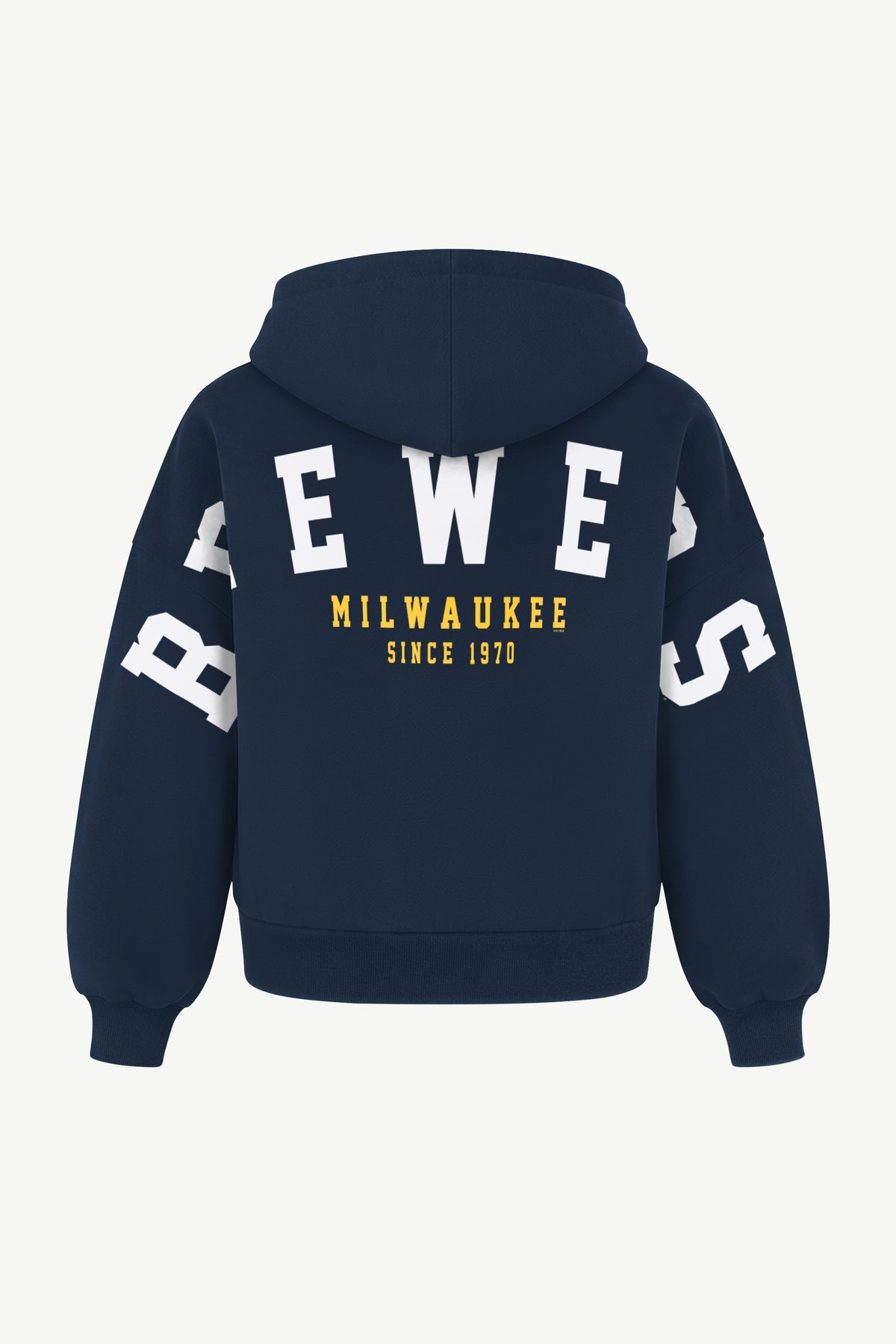 WOMENS MILWAUKEE BREWERS HAIL MARY ZIP UP View 3