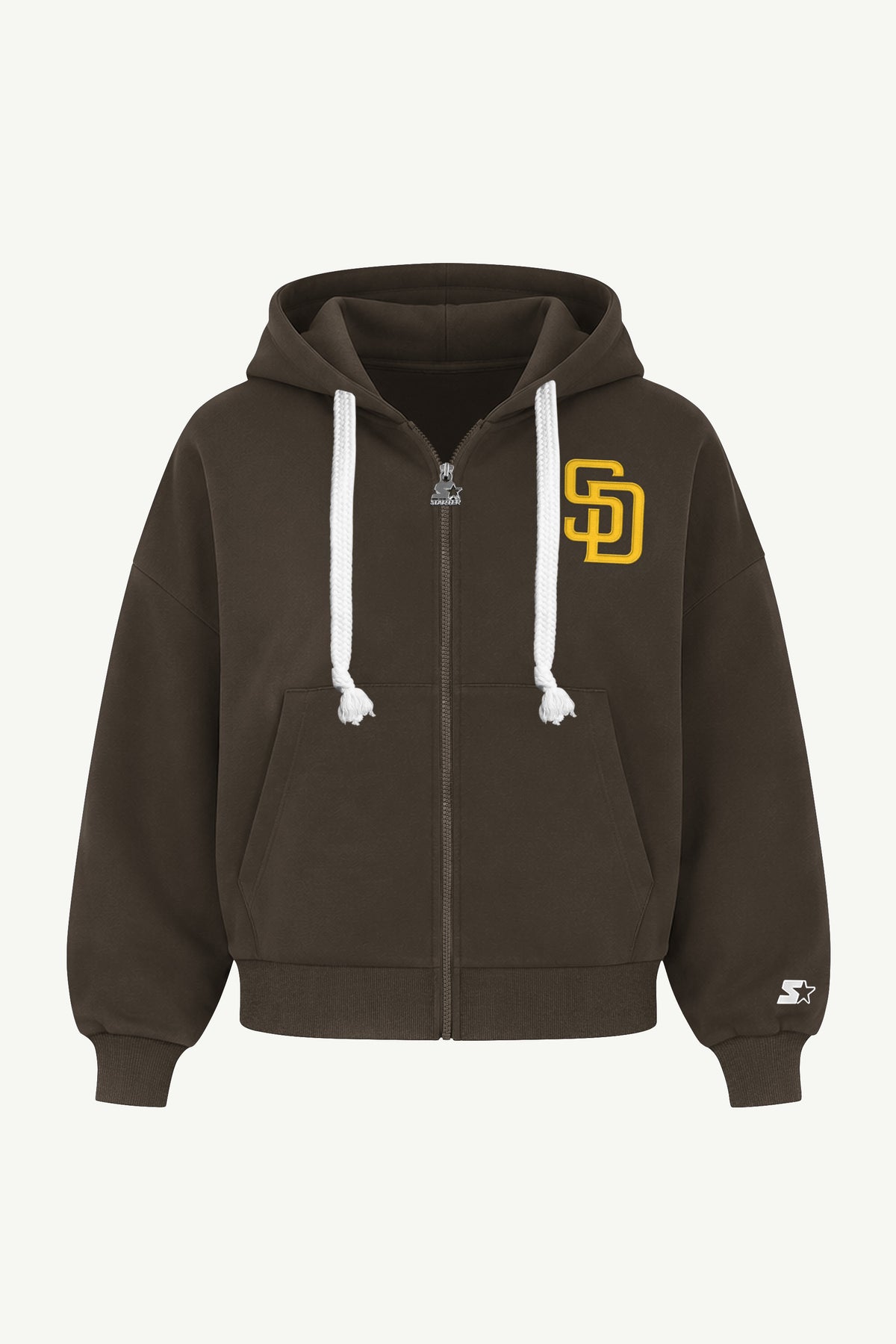WOMENS SAN DIEGO PADRES HAIL MARY ZIP UP View 2