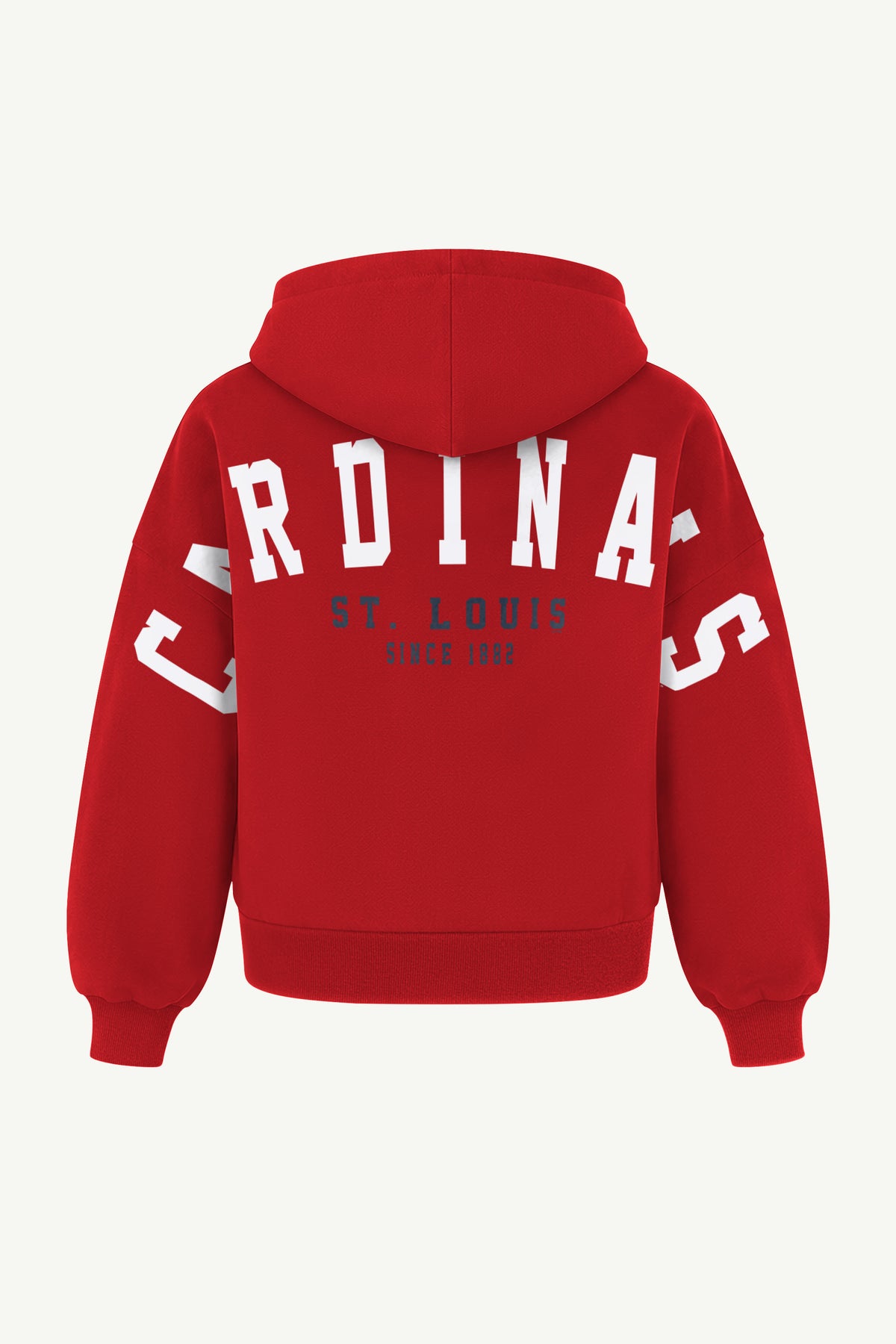 WOMENS ST. LOUIS CARDINALS HAIL MARY ZIP UP View 3 | St. Louis Cardinals