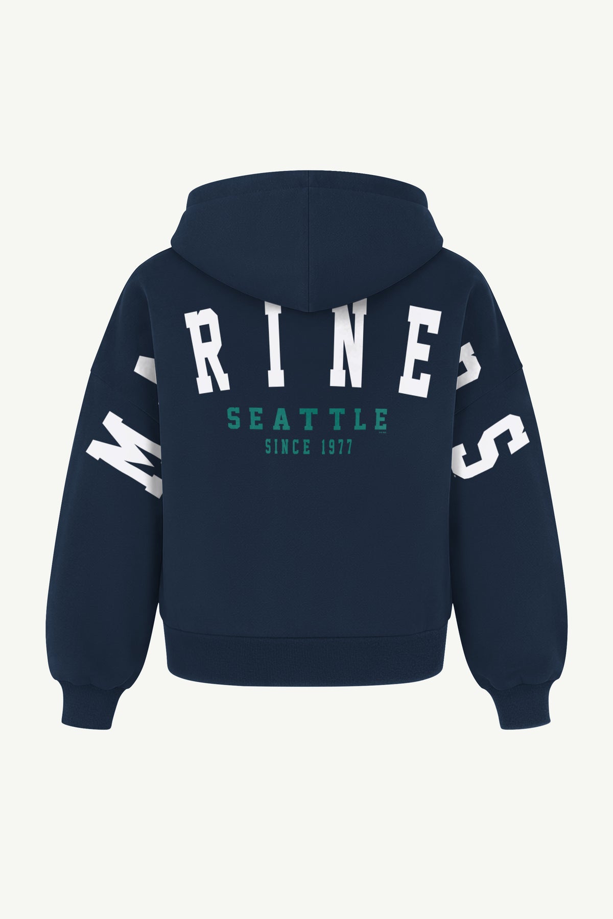 WOMENS SEATTLE MARINERS HAIL MARY ZIP UP View 3 | Seattle Mariners