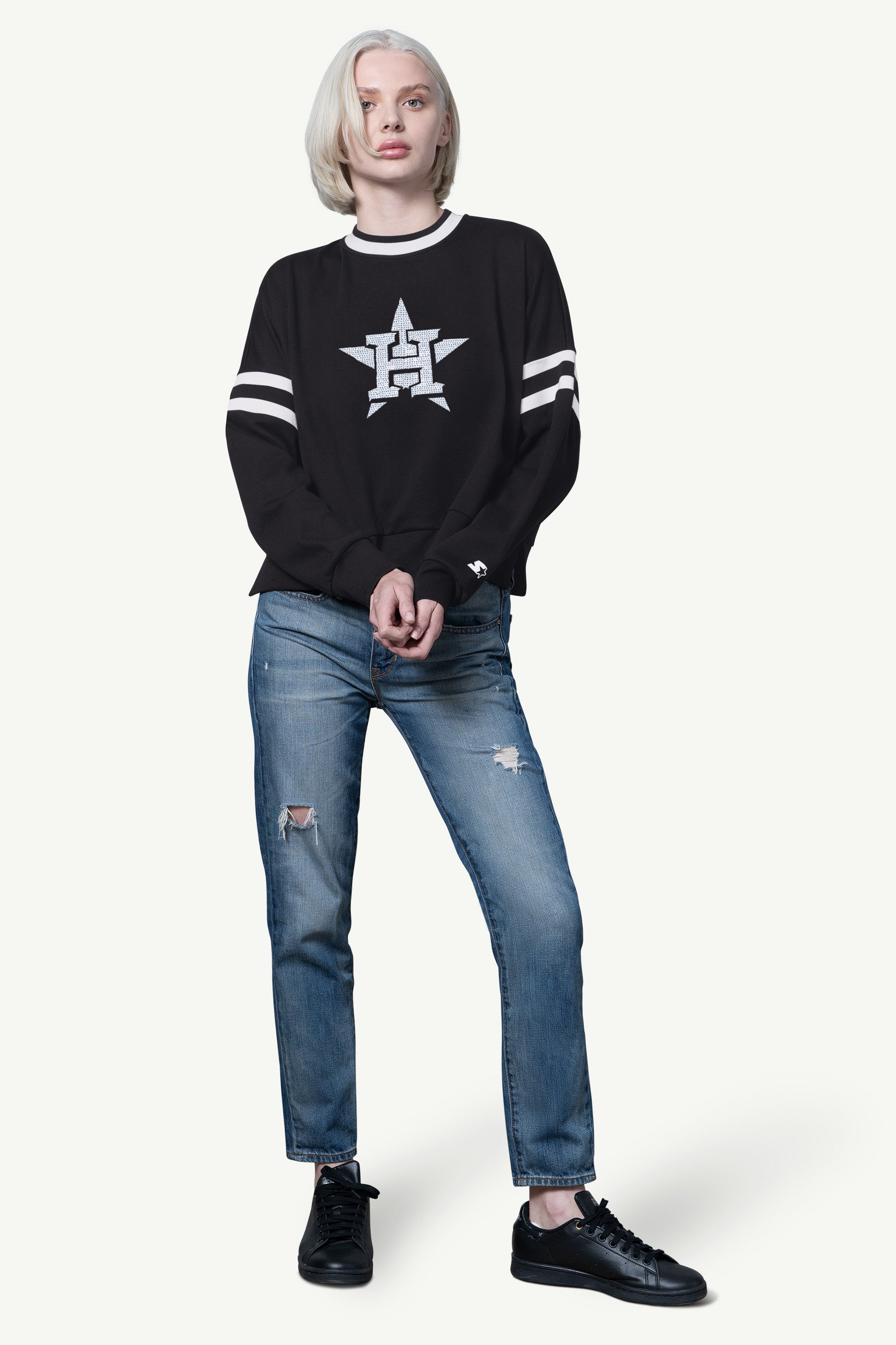 WOMENS HOUSTON ASTROS RALLY SWEATSHIRT View 2 | MLB