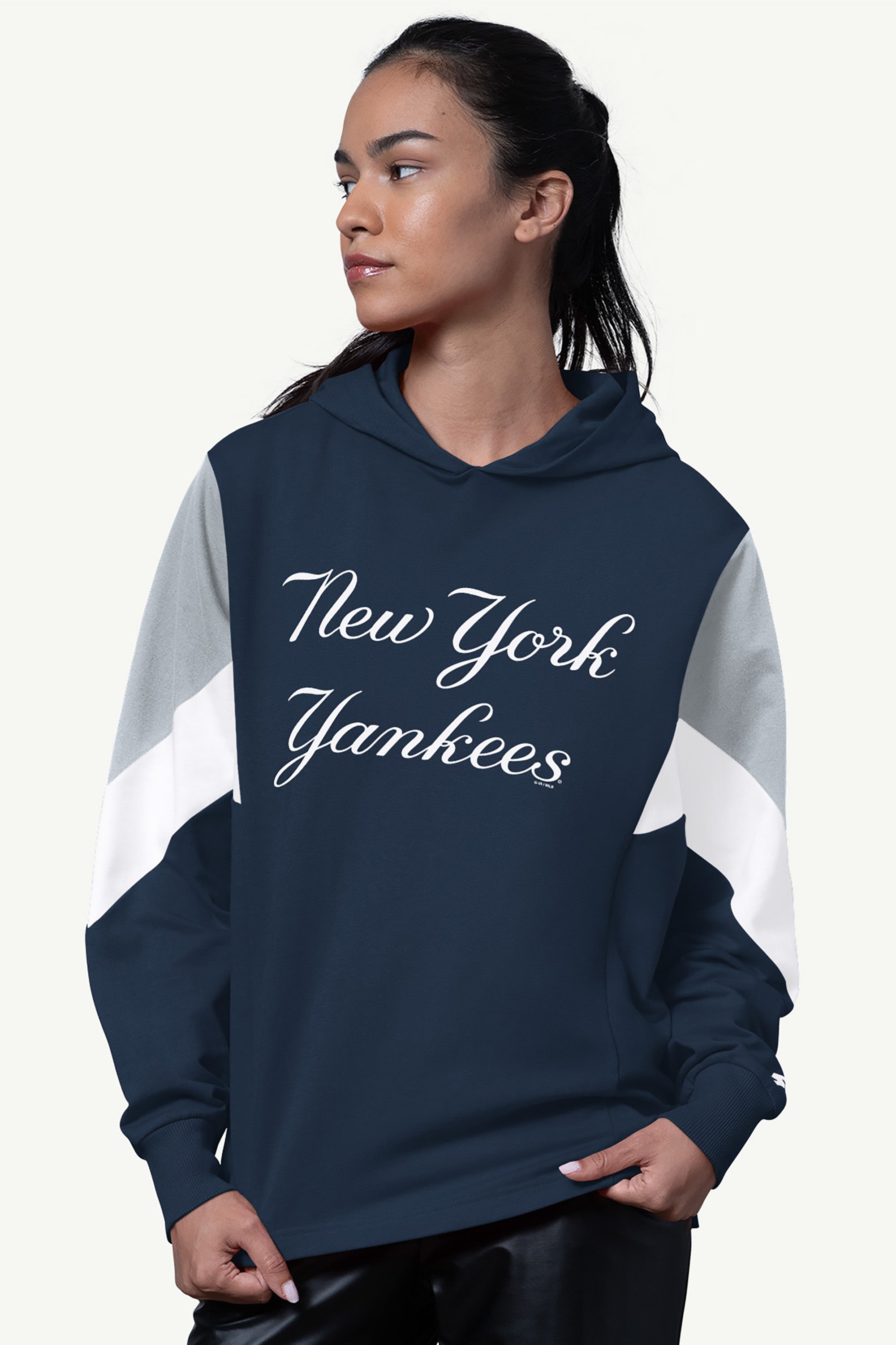 90s Starter New York Yankees Hoodie パーカー mens-starter-navy-new-york-