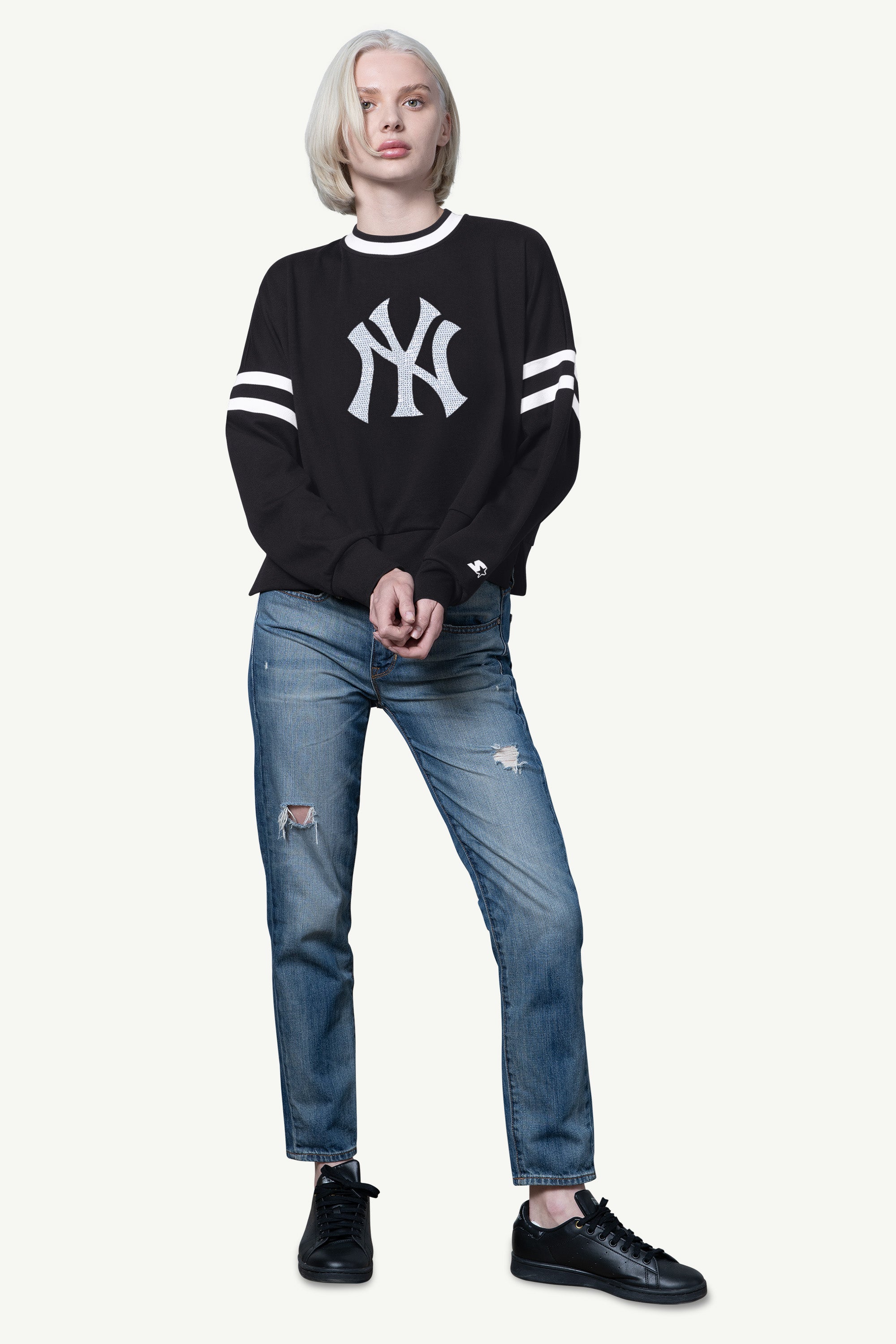 WOMENS NEW YORK YANKEES RALLY SWEATSHIRT View 3 | New York Yankees