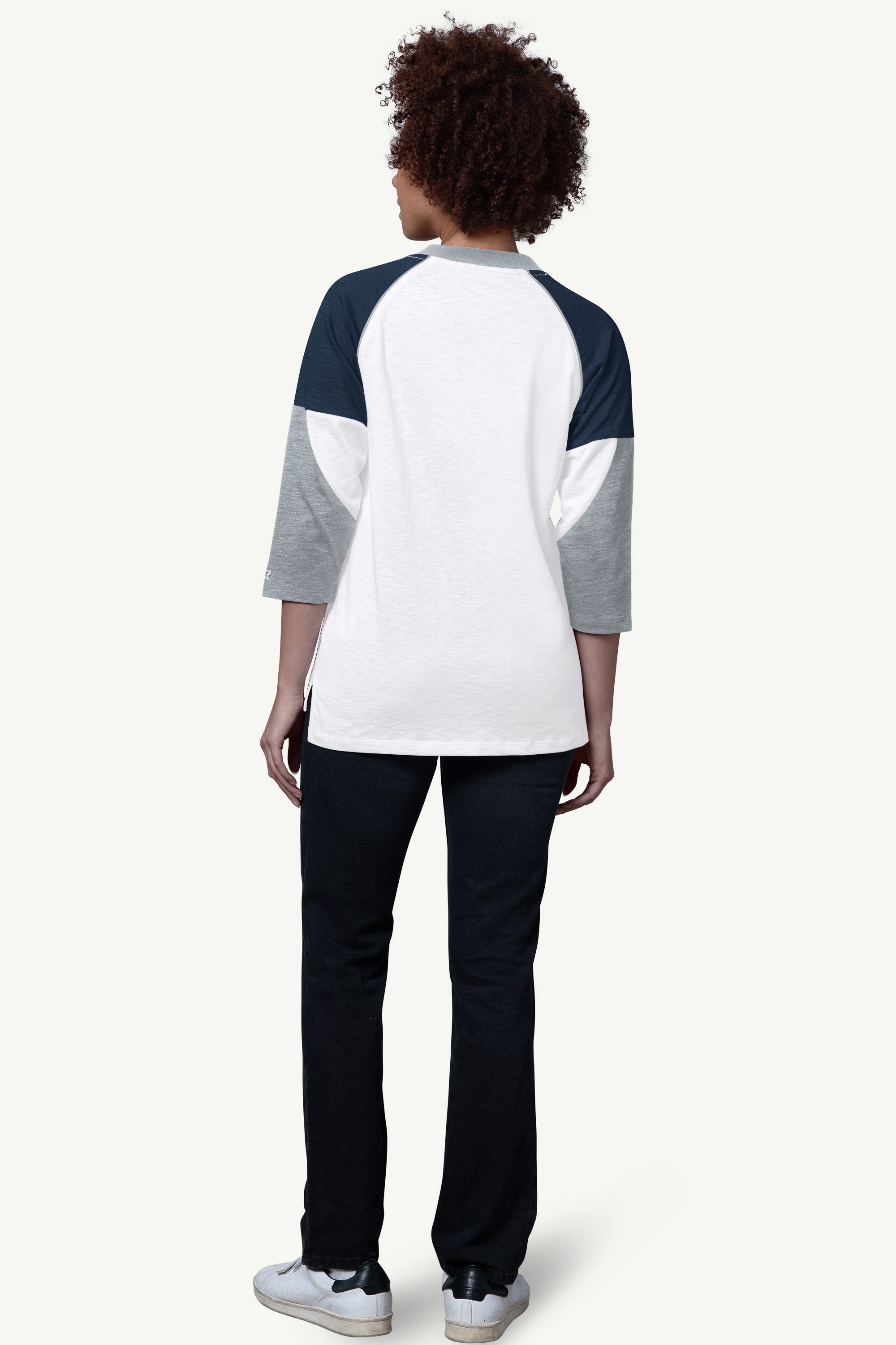 WOMENS NEW YORK YANKEES RAGLAN SLEEVE TOP View 2 | New York Yankees